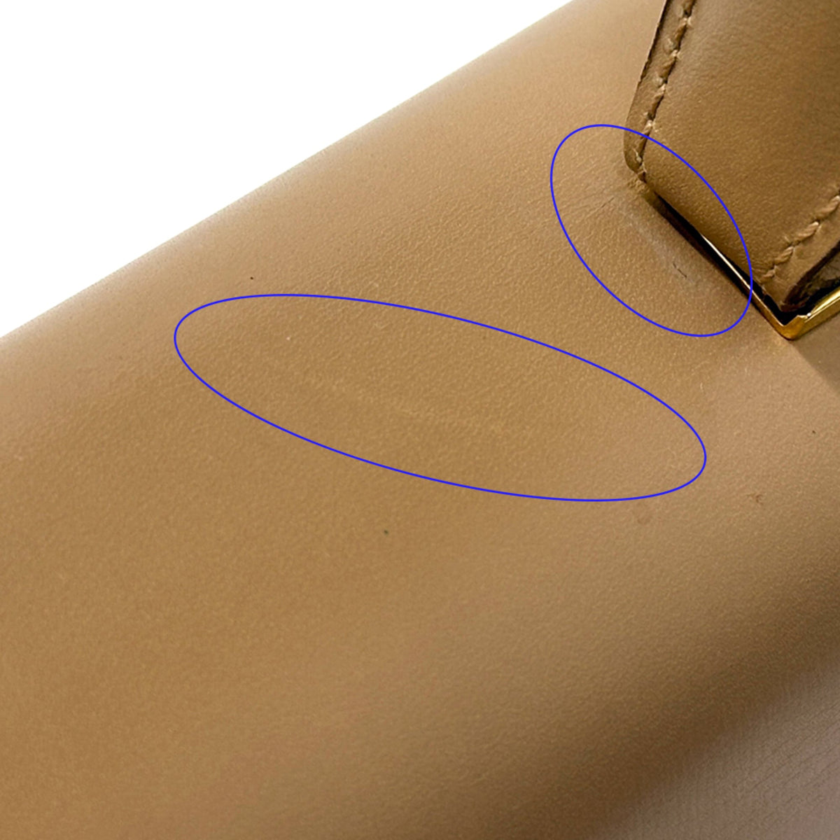 Salvatore Ferragamo Beige Leather Handbag (Pre-Owned)