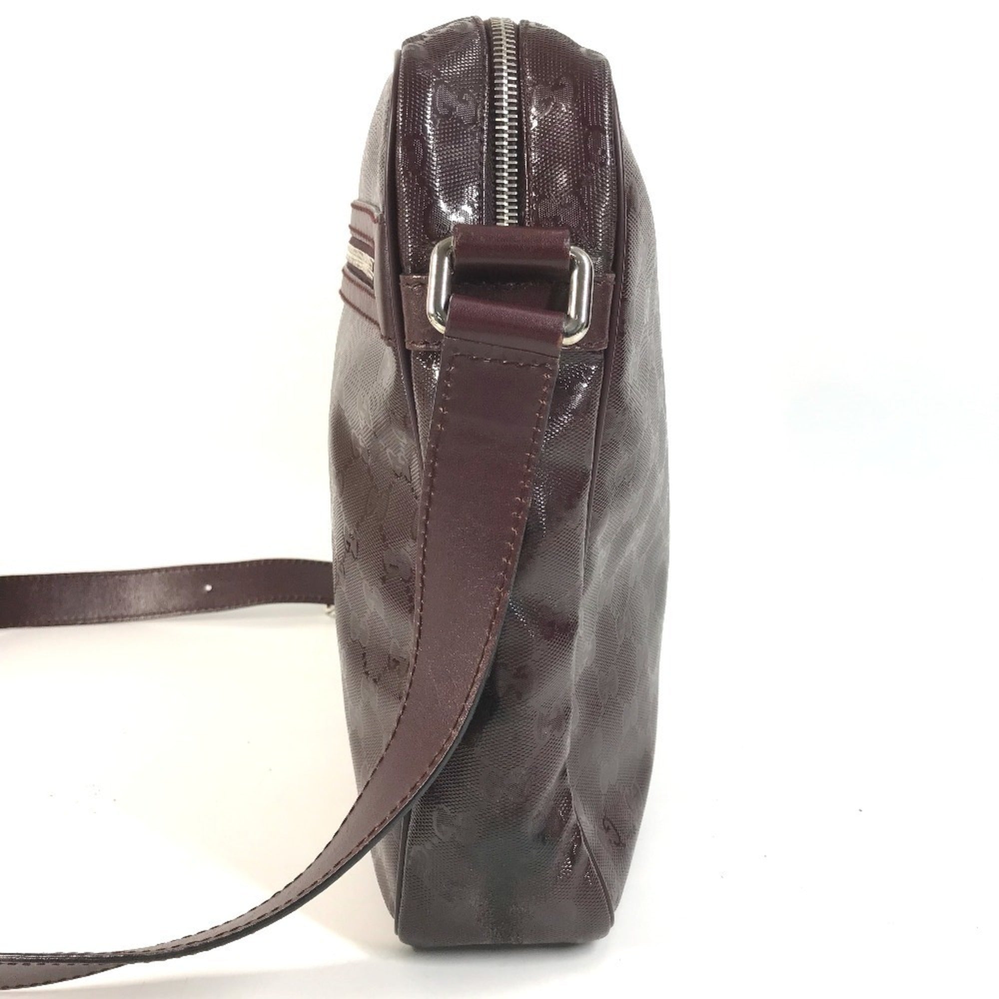 Gucci Gg Imprimé Purple Gg Imprimé Pochette Shoulder Bag (Pre-Owned)