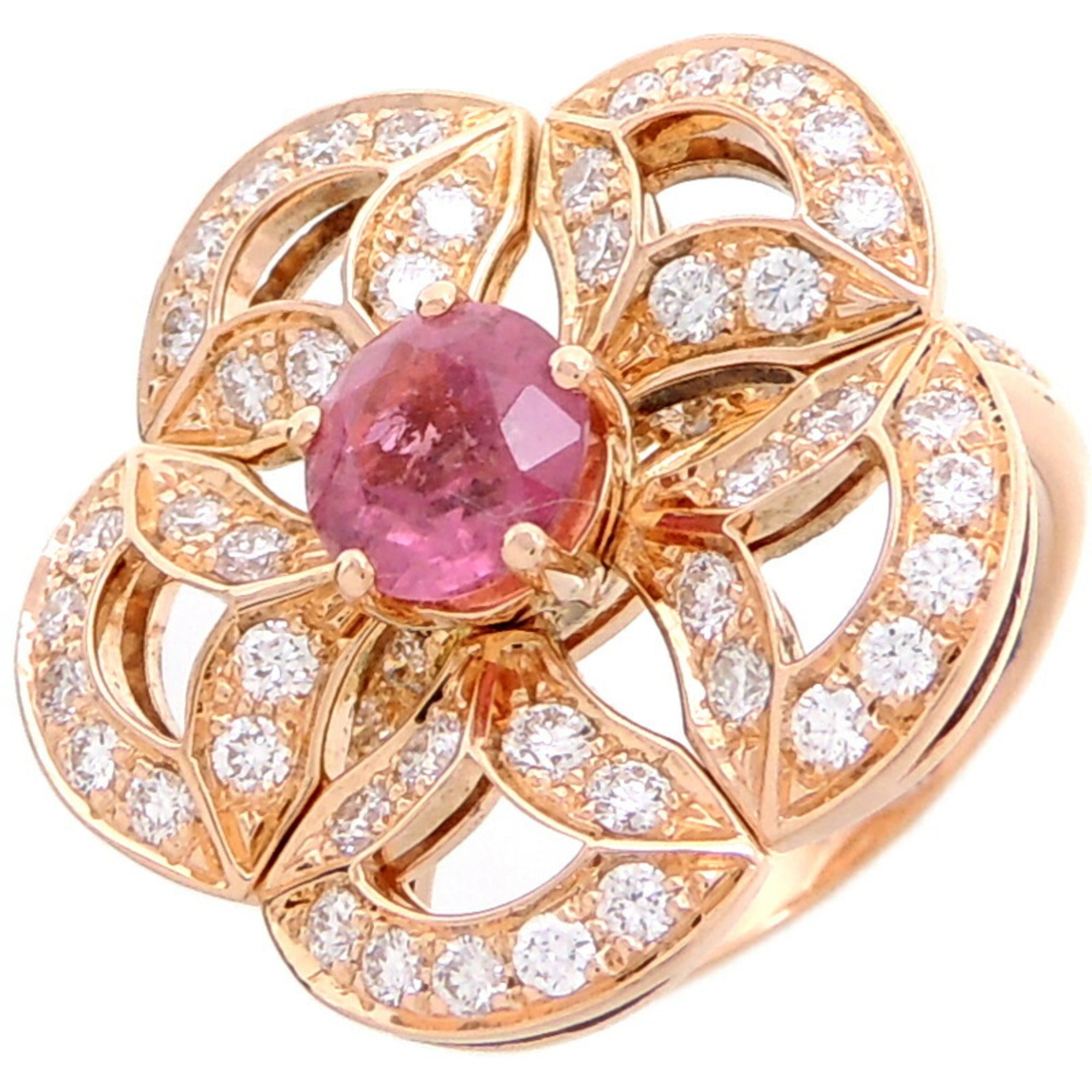 Bvlgari Pink Gold (18K) Band Ring (Pre-Owned)