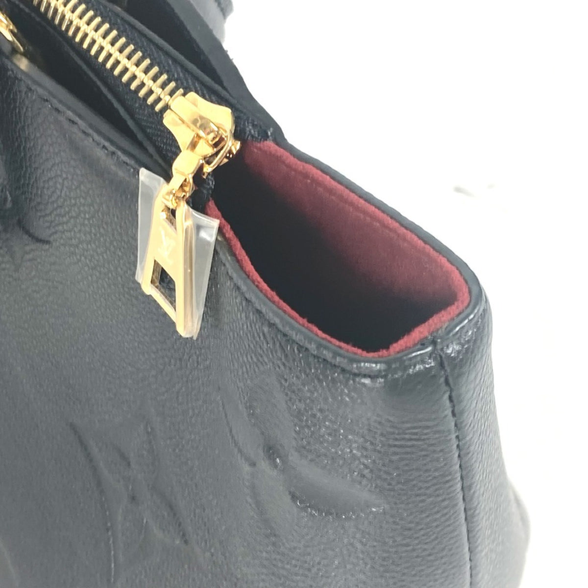 Louis Vuitton Black Monogram Empreinte Handbag Tote Bag (Pre-Owned)