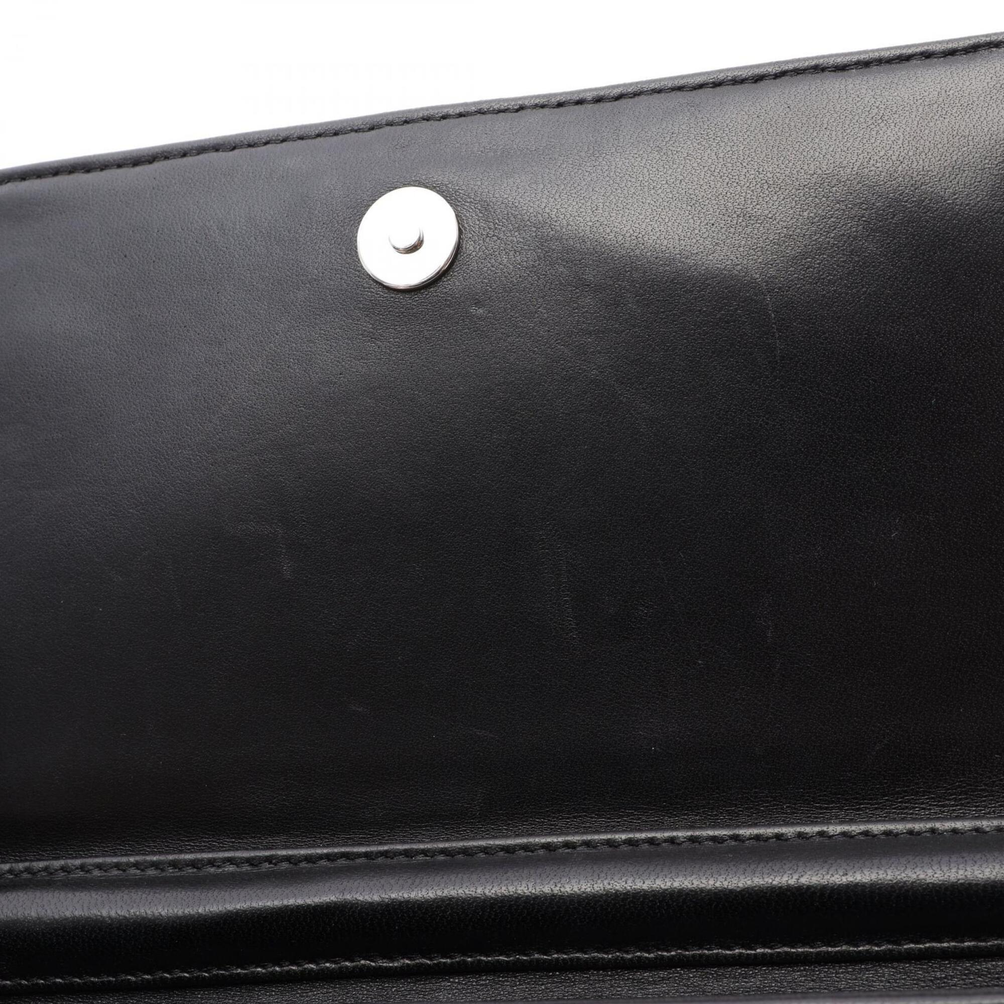 Chanel Black Handbag Shoulder Bag (Pre-Owned)