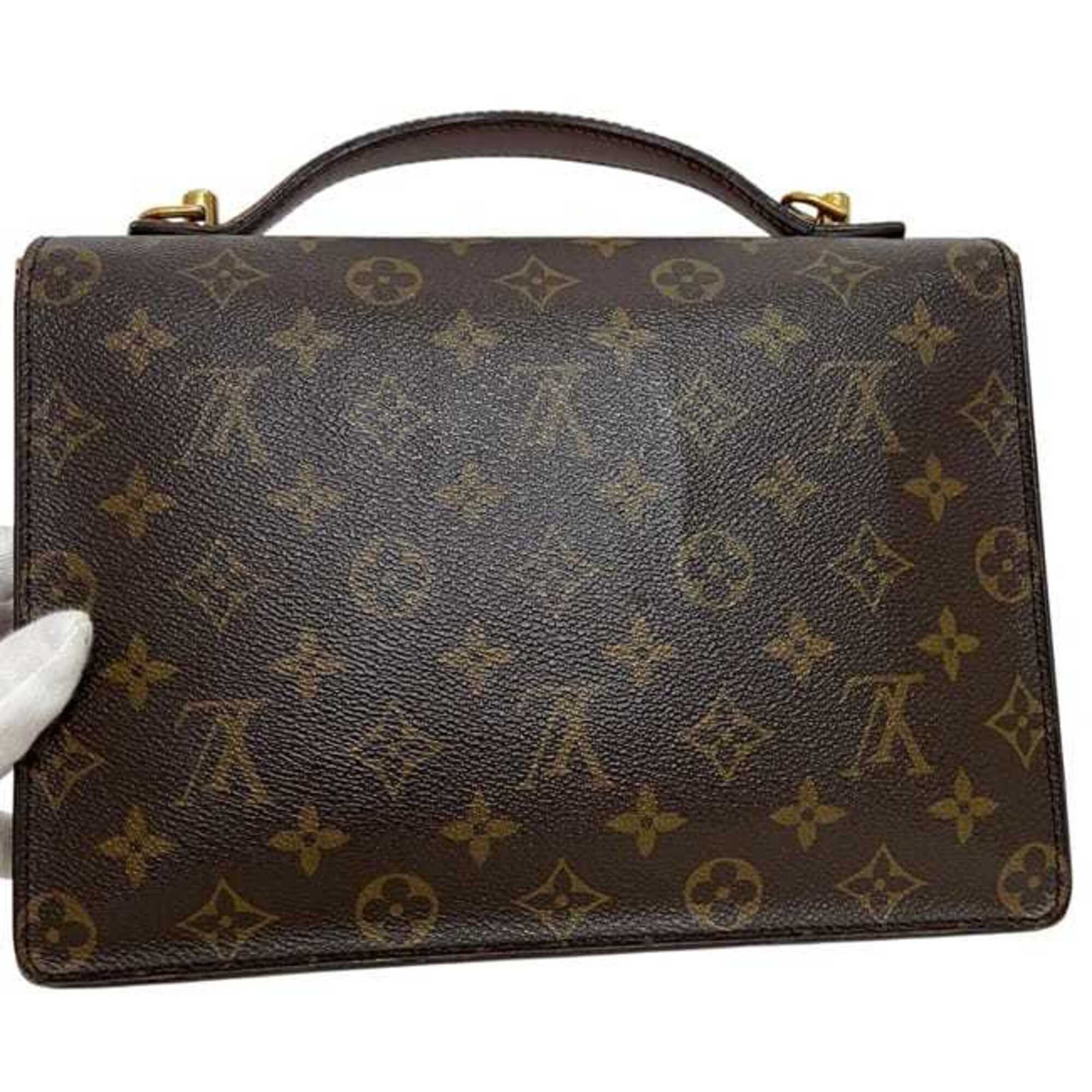 Louis Vuitton Brown Monogram Monogram Handbag (Pre-Owned)