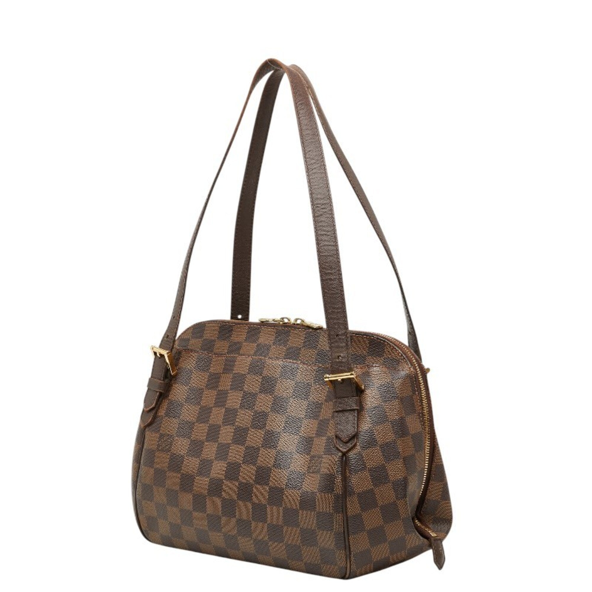 Louis Vuitton Damier Brown Pvc Leather Shoulder Bag (Pre-Owned)