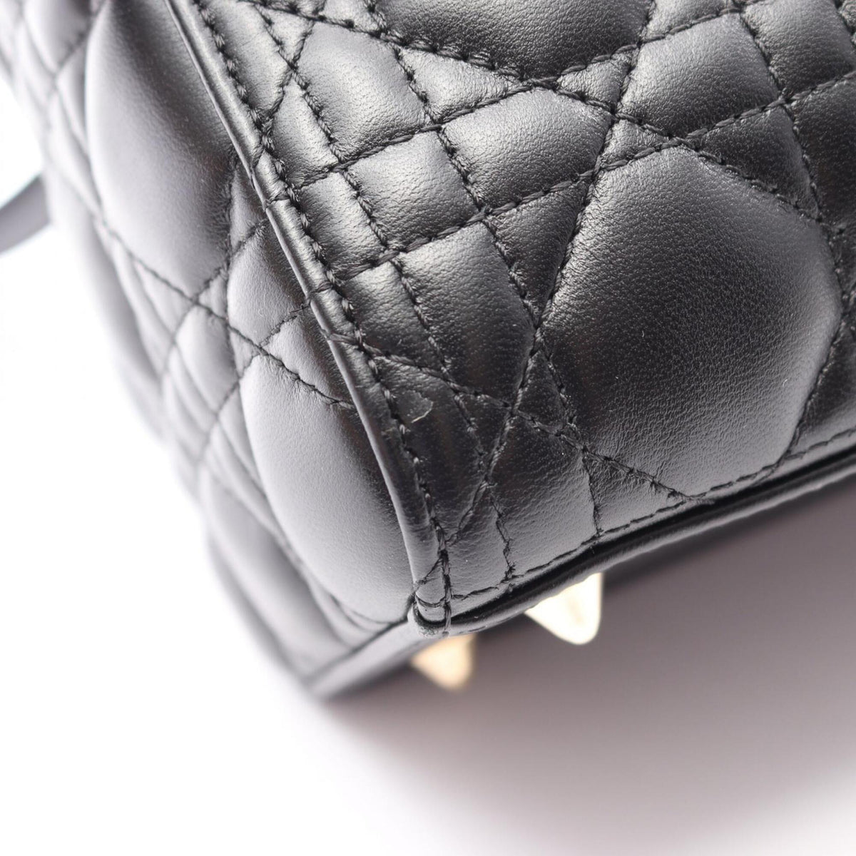 Christian Dior Black Leather Handbag (Pre-Owned)