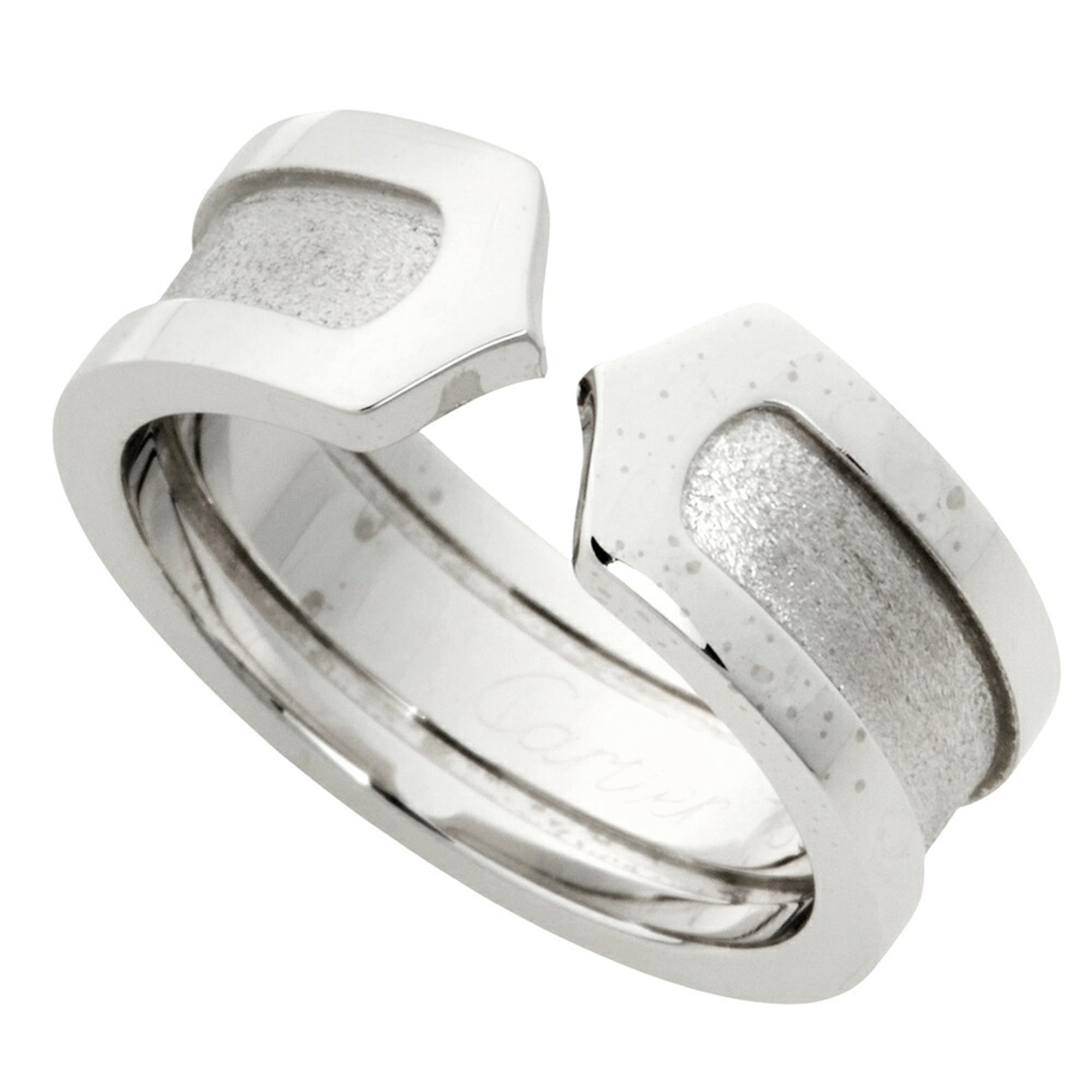 Cartier White Gold White Gold (18K) Band Ring (Pre-Owned)