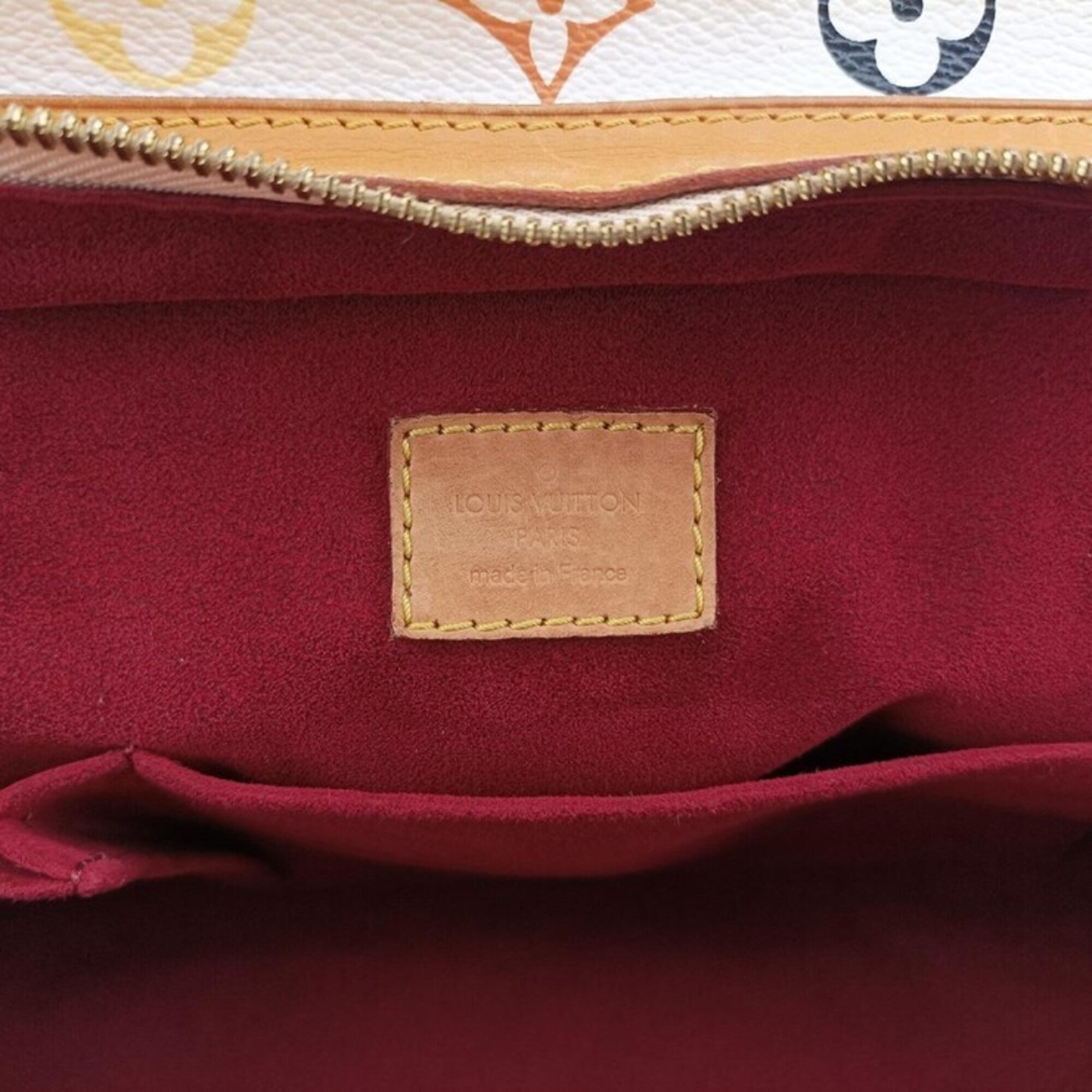 Louis Vuitton Blanc Multi-Color Monogram Multicolore Handbag (Pre-Owned)