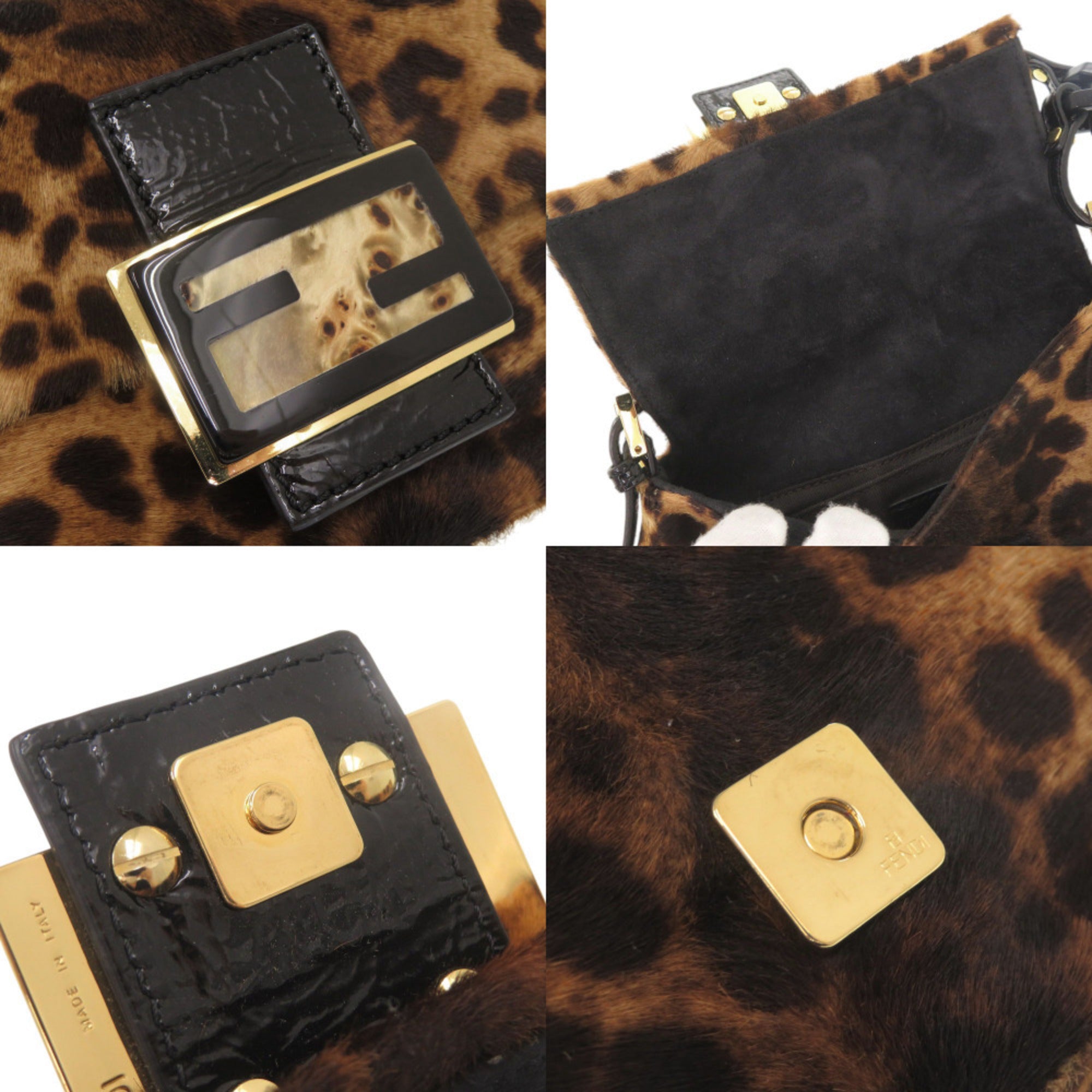Fendi Brown Handbag Shoulder Bag (Pre-Owned)