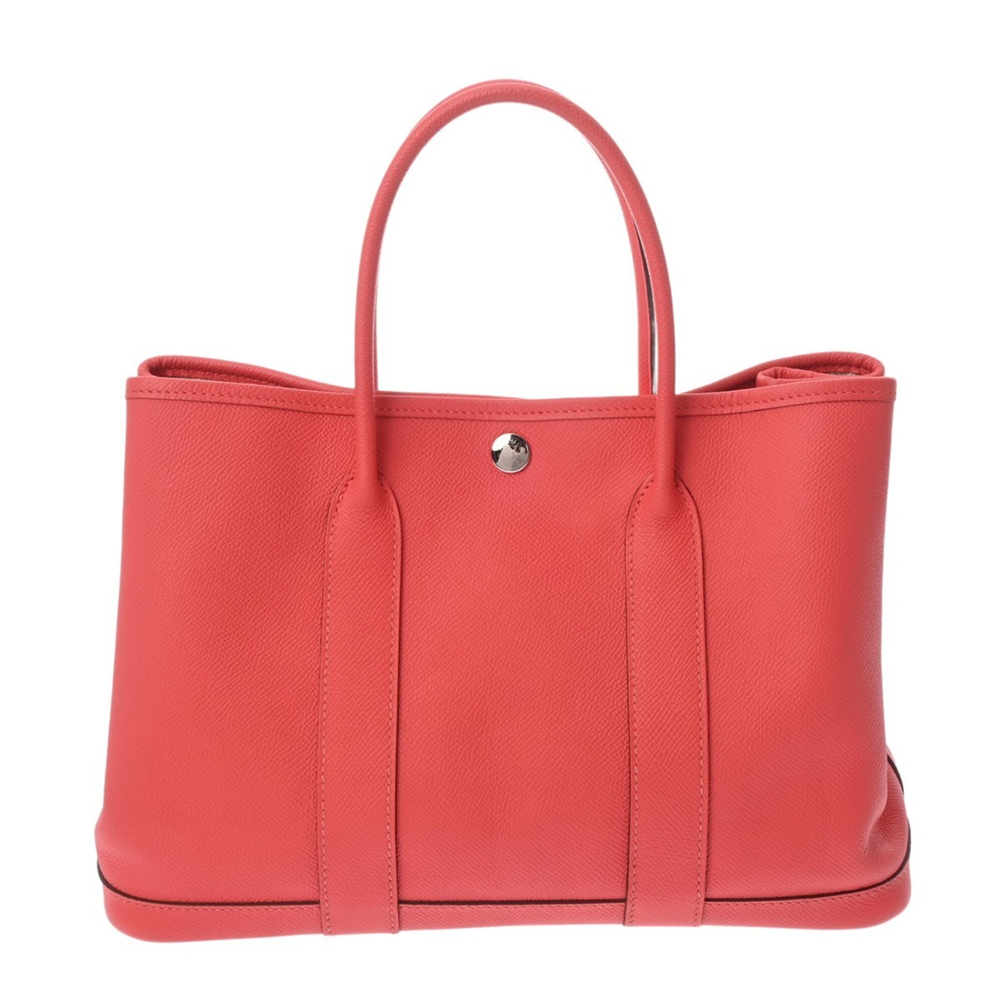 Hermes Rose Jaipur Negonda Leather Epsom Leather Handbag (Pre-Owned)