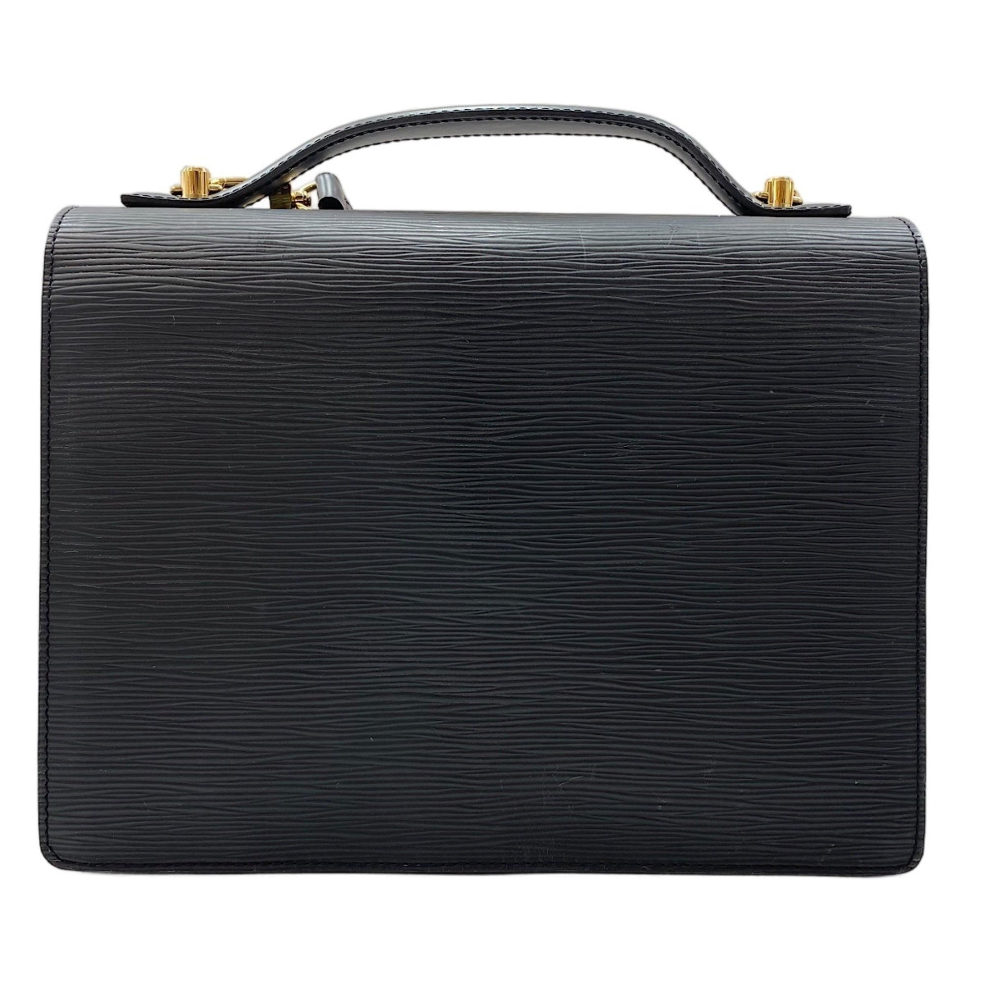 Louis Vuitton Black Handbag (Pre-Owned)