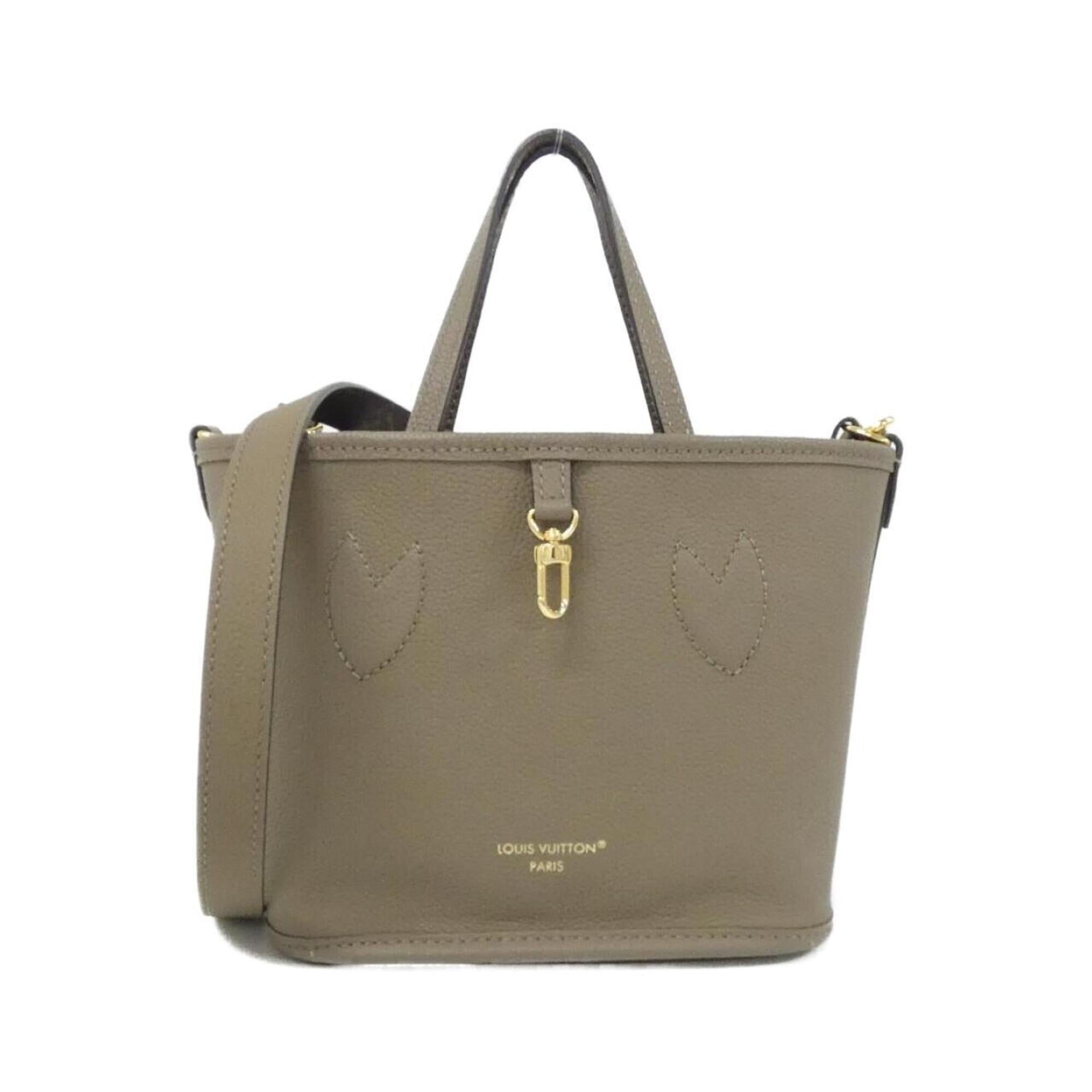 Louis Vuitton Brown Coated Canvas Leather Handbag (Pre-Owned)