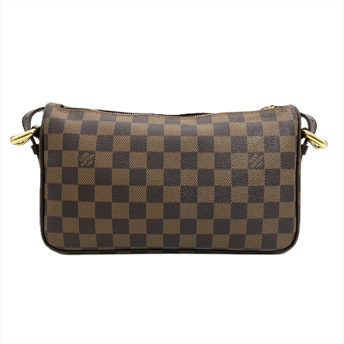 Louis Vuitton Damier Brown Damier Canvas Ebene Shoulder Bag (Pre-Owned)