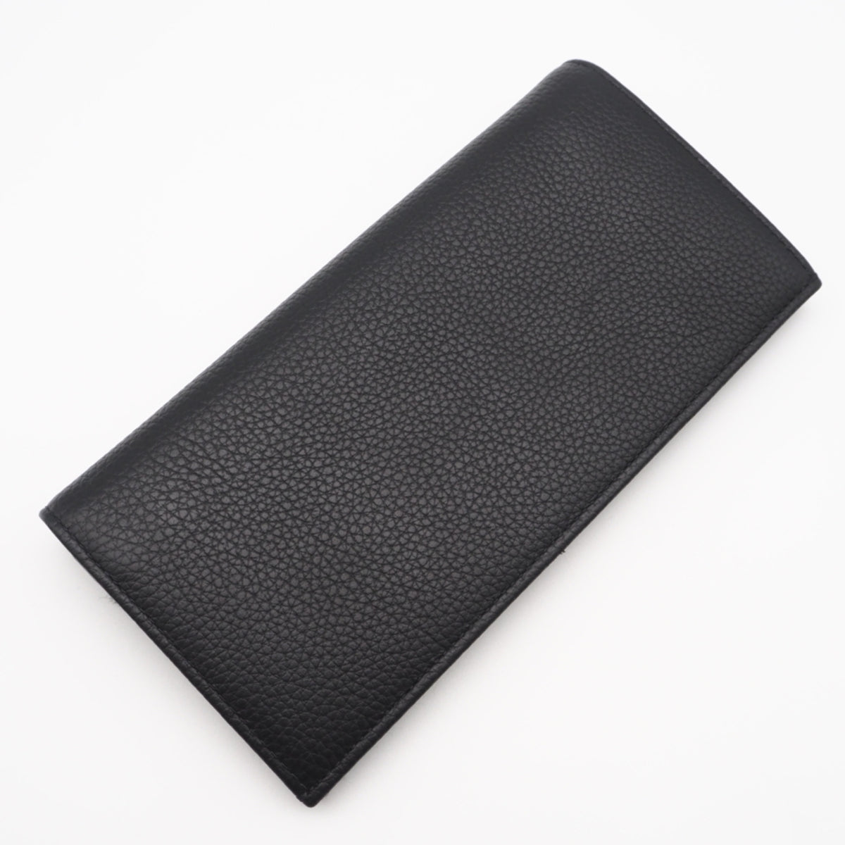 Christian Dior Black Jacquard Long Wallet (Bi-Fold) (Pre-Owned)