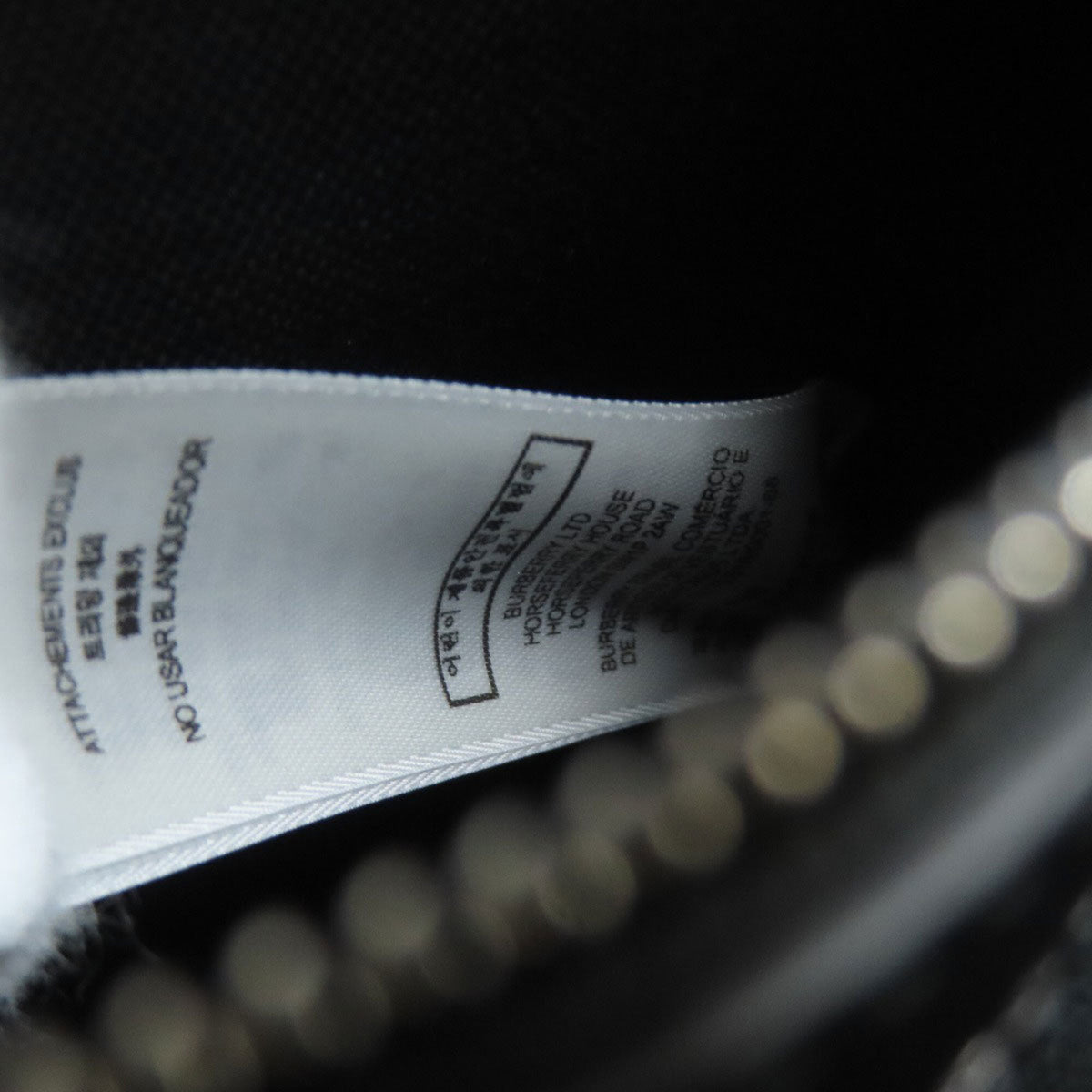 Burberry Black Leather Backpack (Pre-Owned)