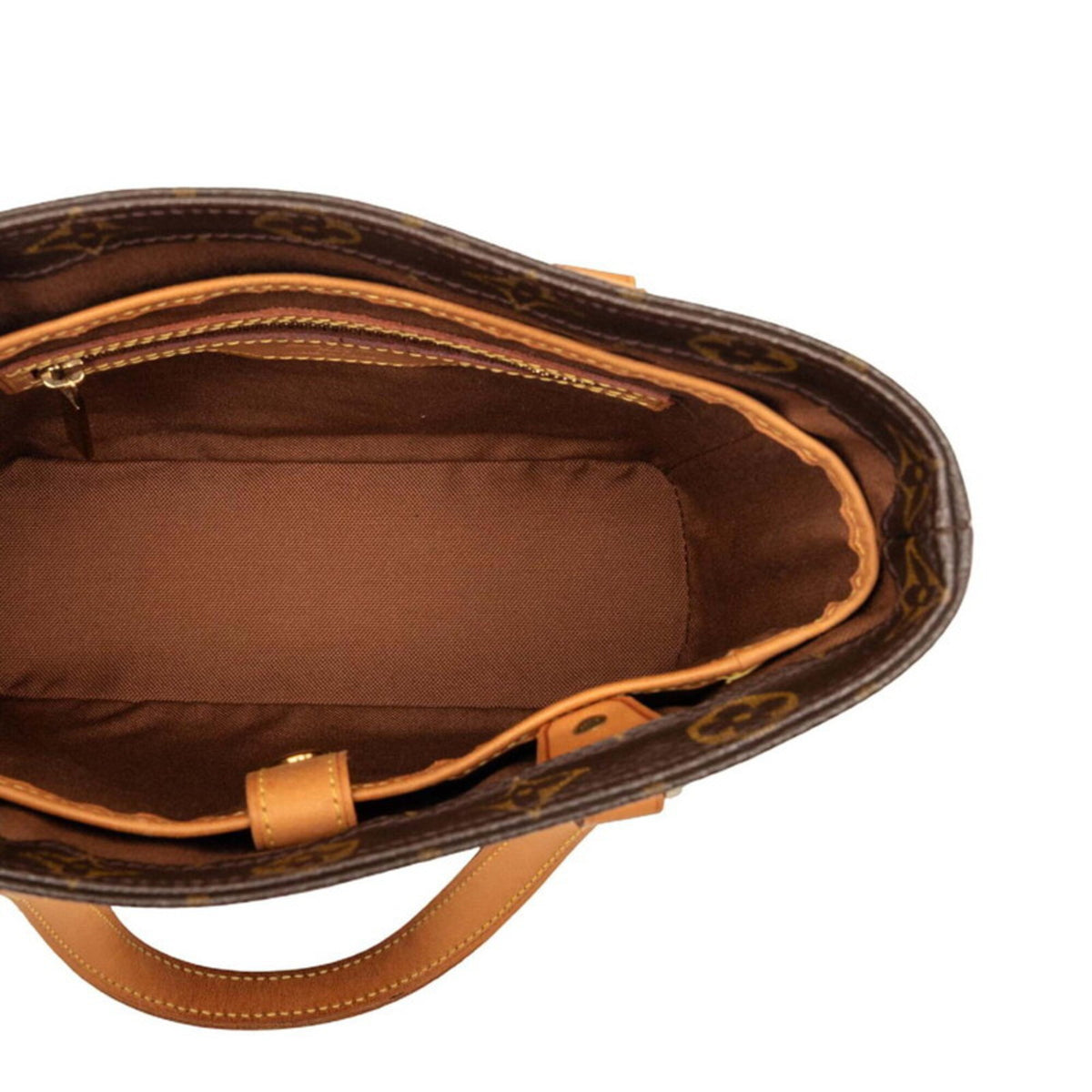 Louis Vuitton Monogram Brown Pvc Leather Handbag (Pre-Owned)