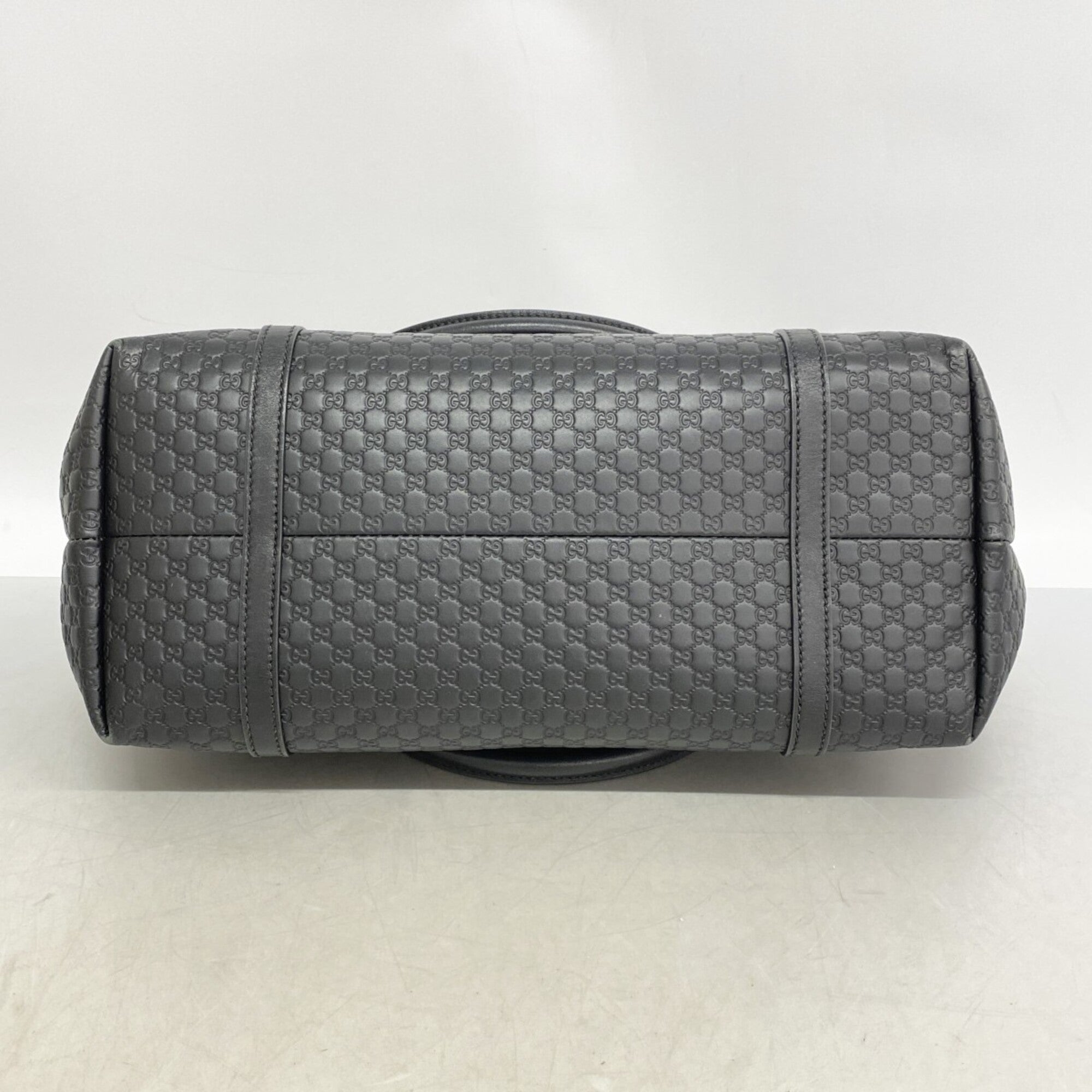 Gucci Black Leather Tote Bag (Pre-Owned)