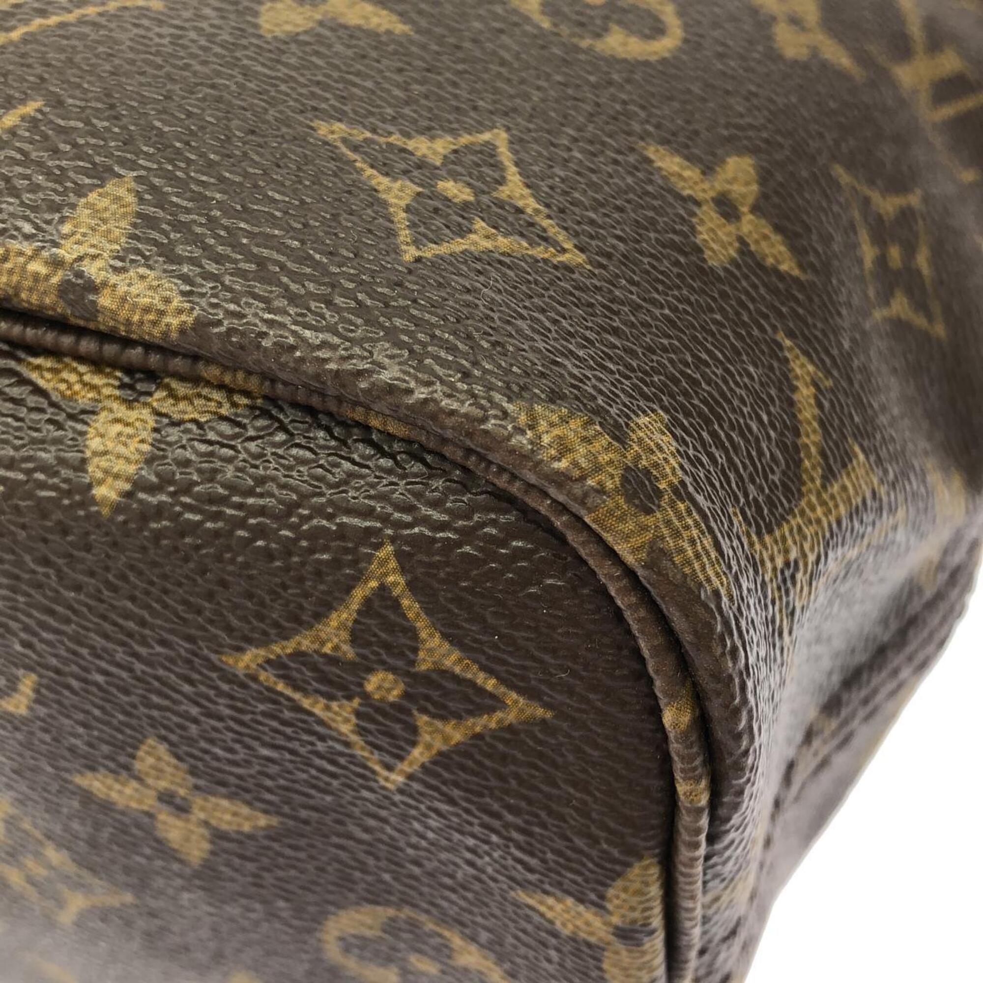 Louis Vuitton Marron Coated Canvas Handbag (Pre-Owned)
