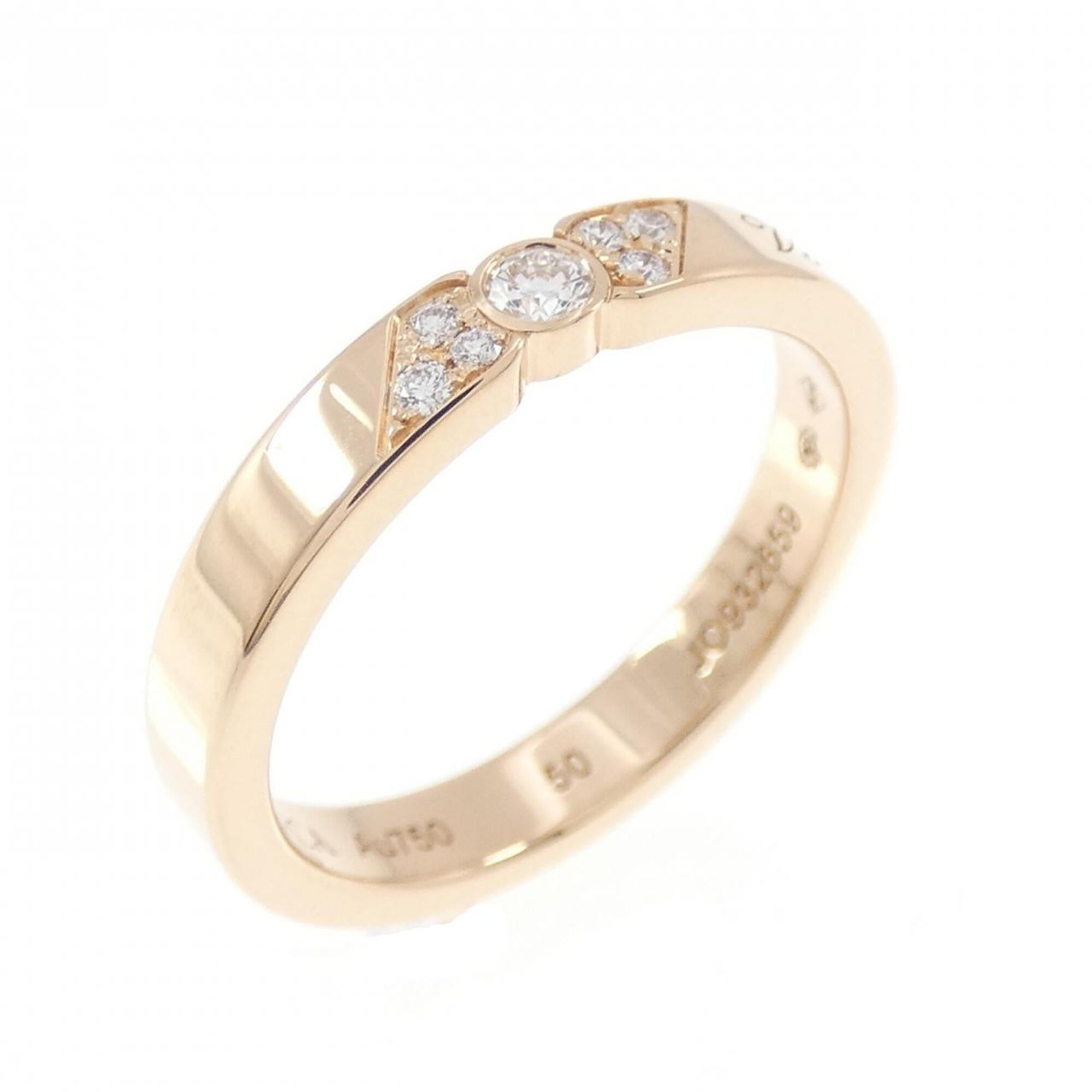 Van Cleef & Arpels Pink Gold (18K) Band Ring (Pre-Owned)
