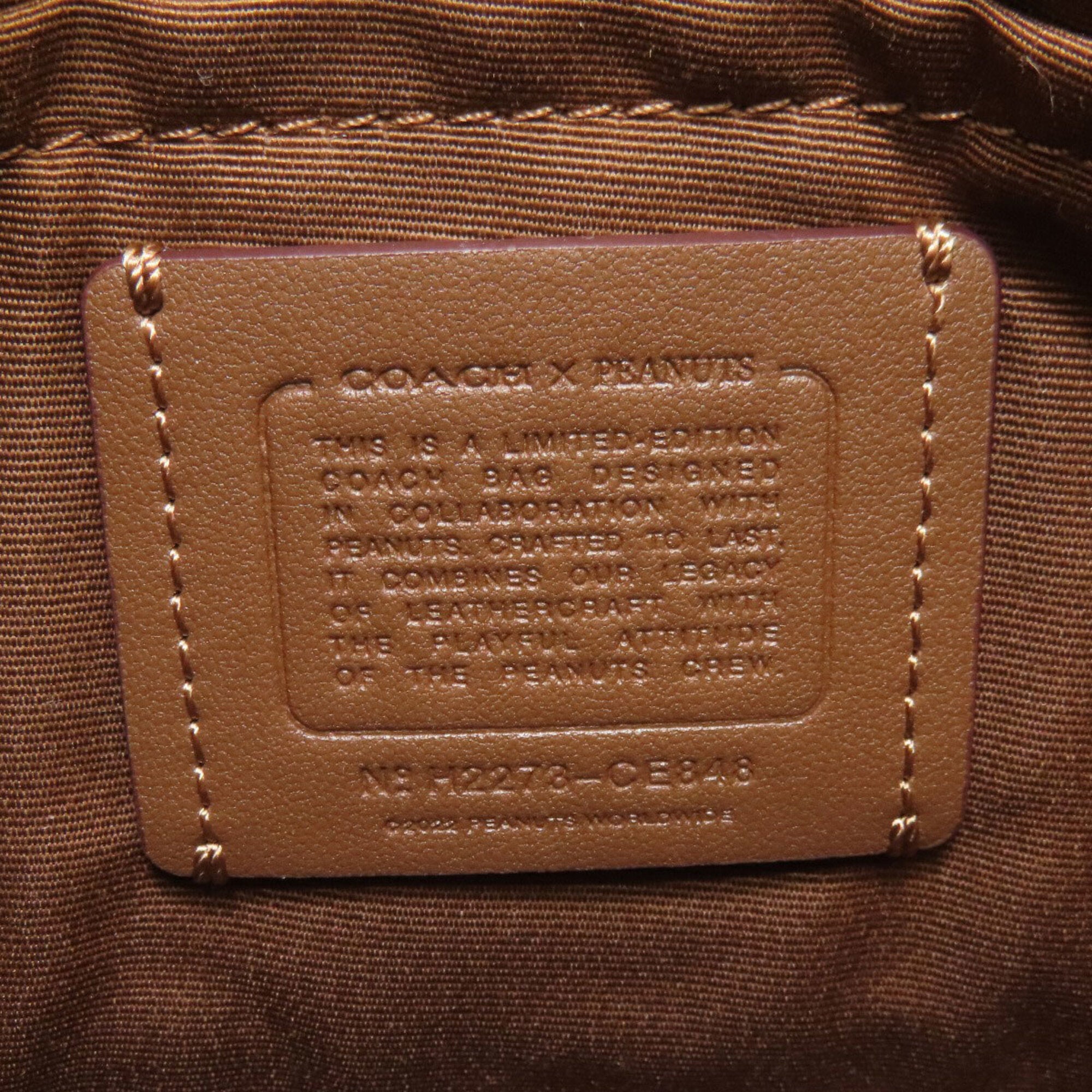 Coach Brown Pvc Tote Bag (Pre-Owned)