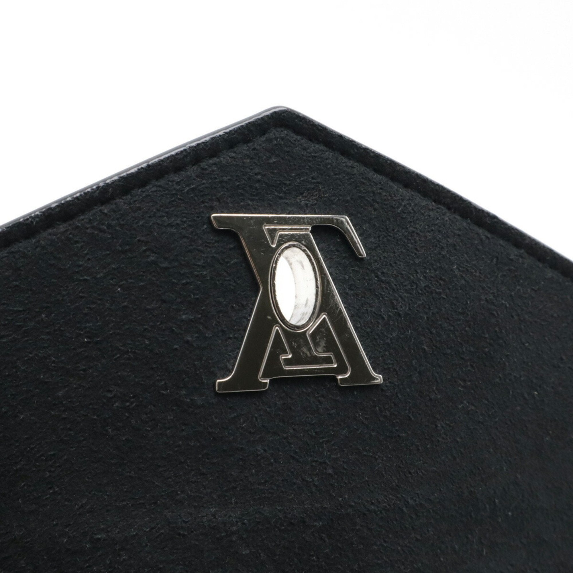 Louis Vuitton Noir Clutch Bag Pochette Shoulder Bag (Pre-Owned)