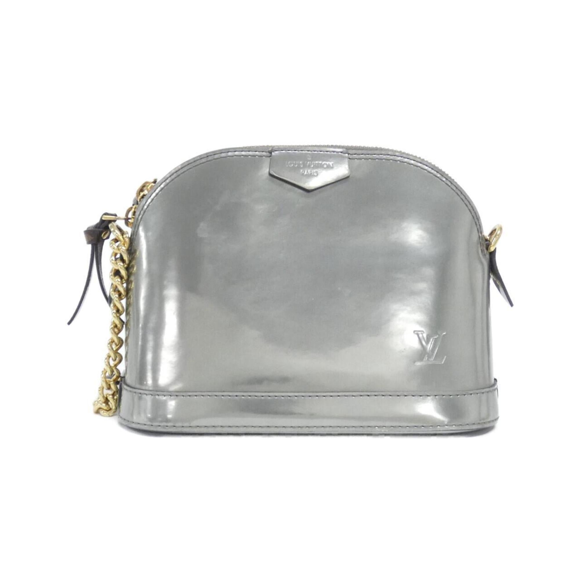 Louis Vuitton Monogram Vernis Gris Leather Shoulder Bag (Pre-Owned)
