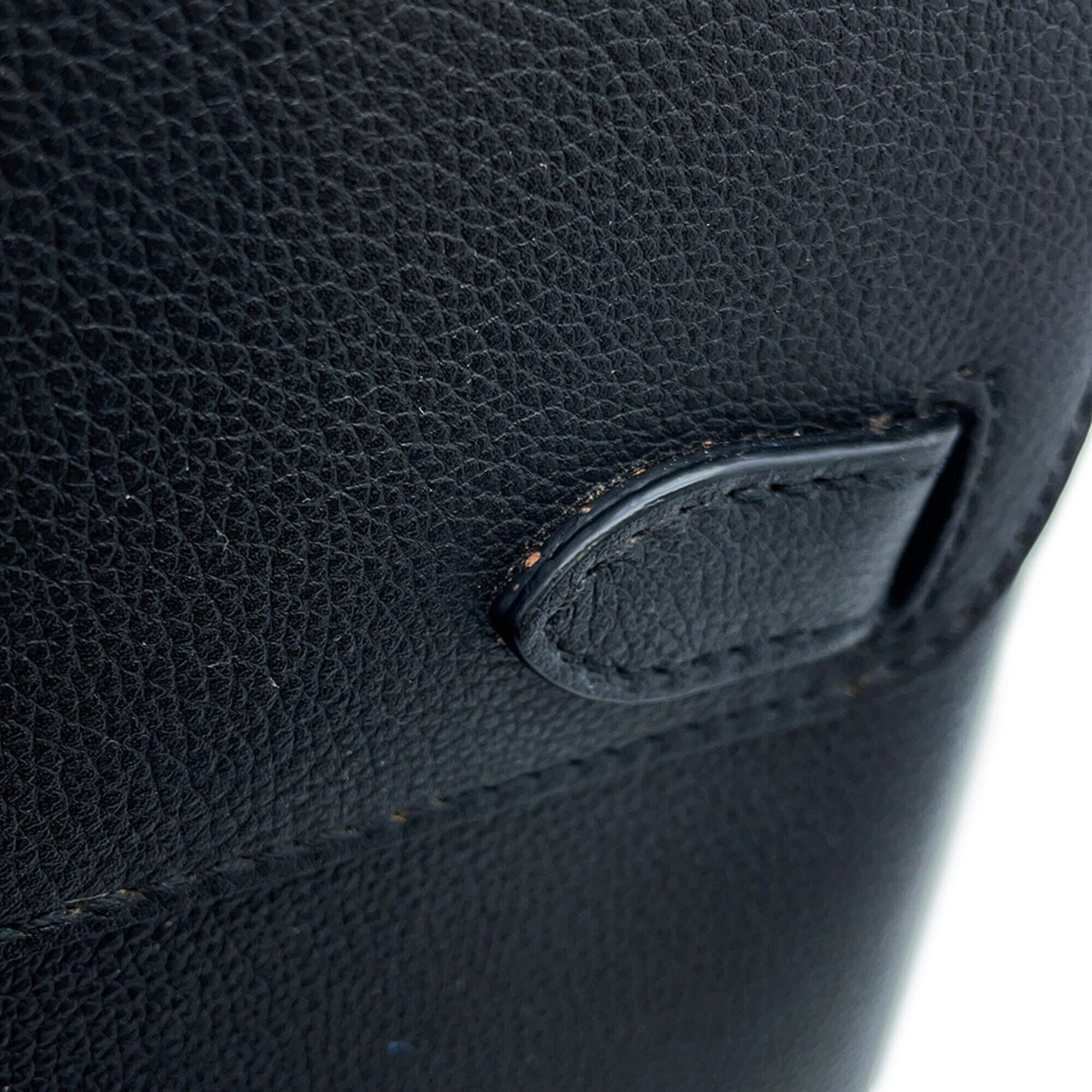 Louis Vuitton Black Noir Leather Handbag Shoulder Bag (Pre-Owned)
