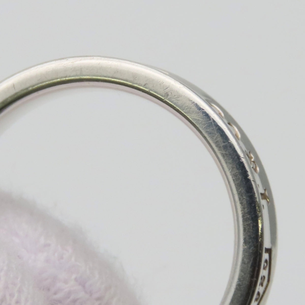 Tiffany Silver Silver 925 Band Ring (Pre-Owned)