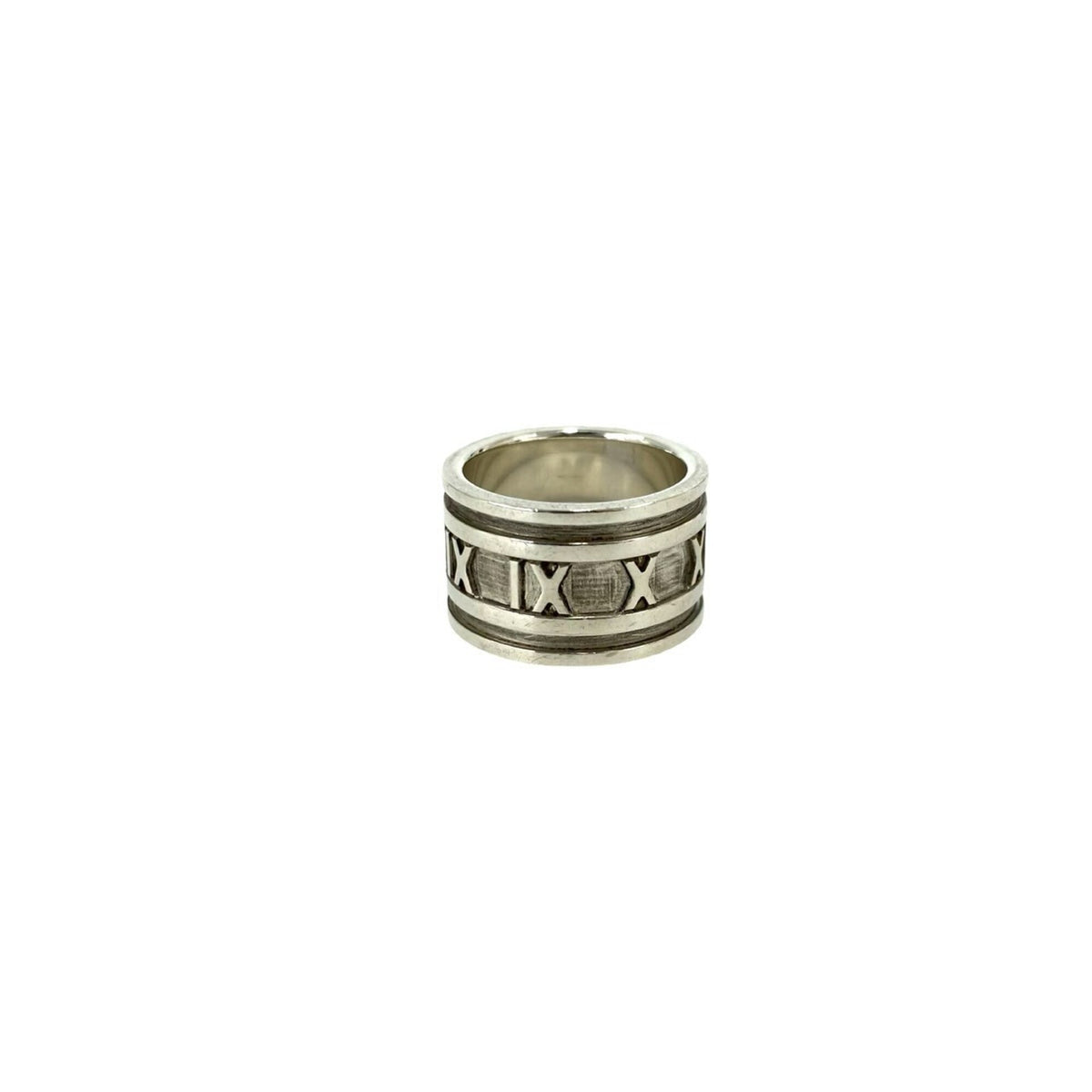 Tiffany Silver Silver 925 Band Ring (Pre-Owned)