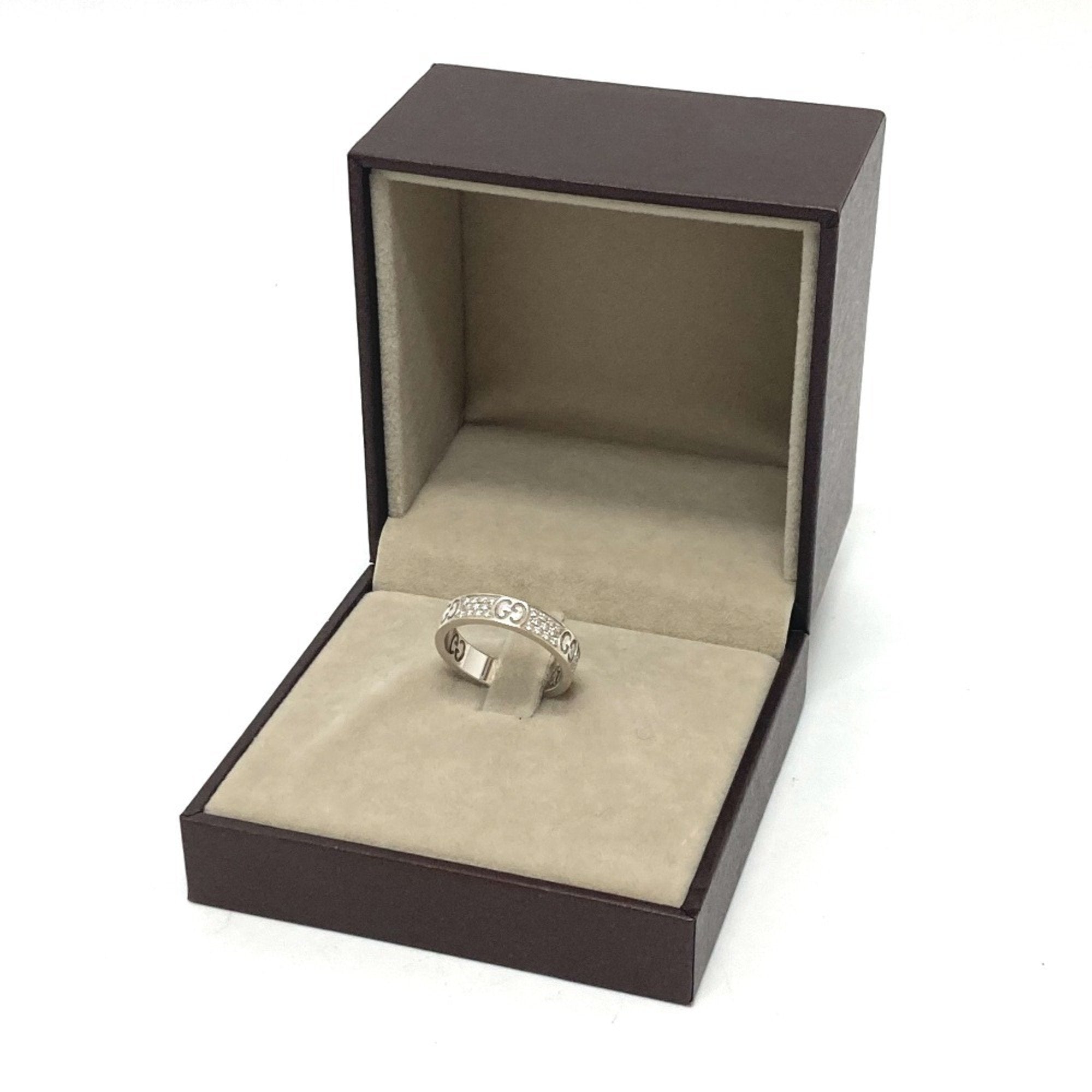 Gucci White Gold (18K) Band Ring (Pre-Owned)