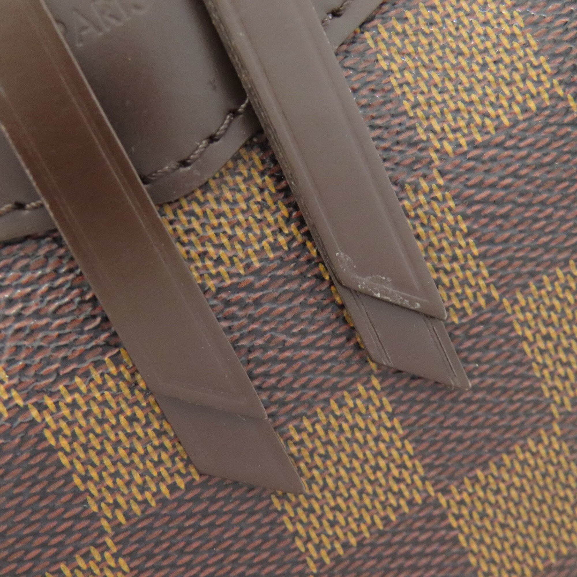 Louis Vuitton Damier Damier Canvas Ebene Damier Canvas Tote Bag (Pre-Owned)