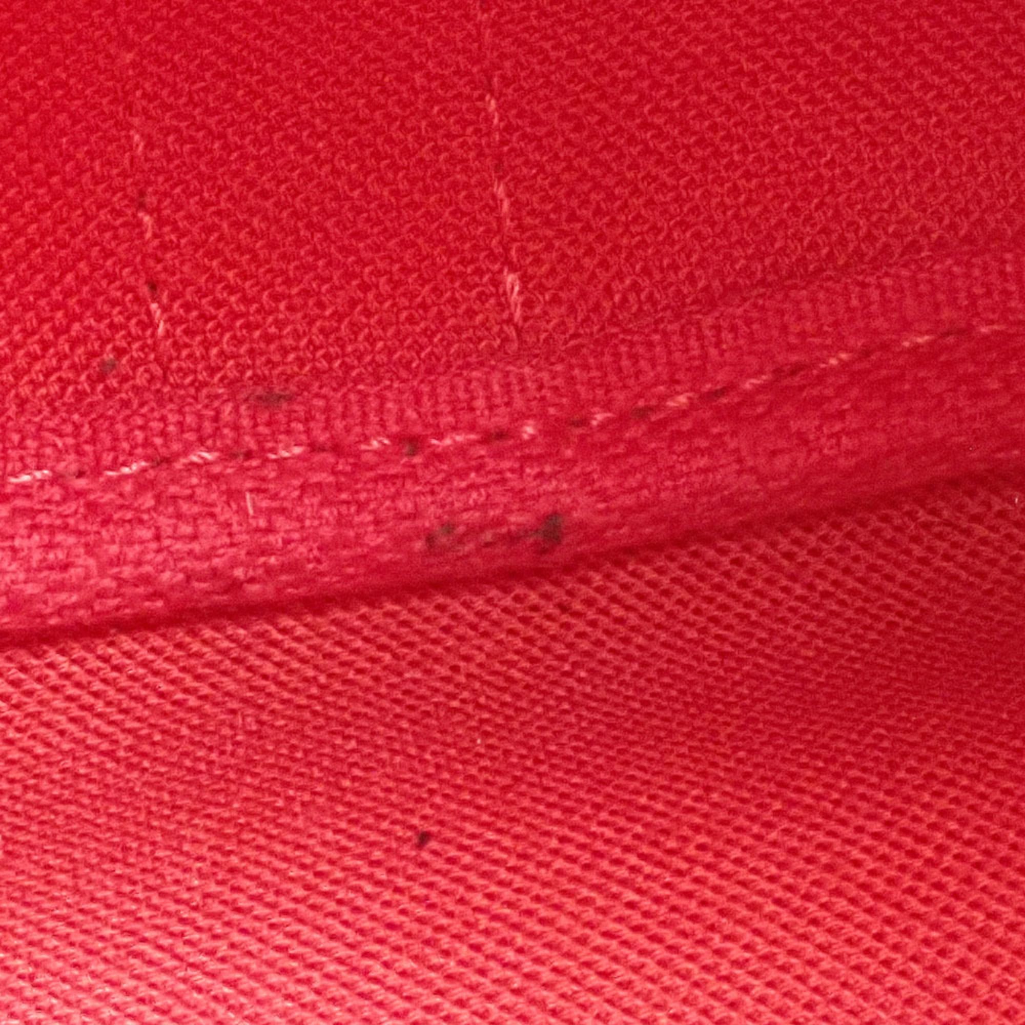 Louis Vuitton Damier Canvas Ebene Damier Canvas Handbag (Pre-Owned)