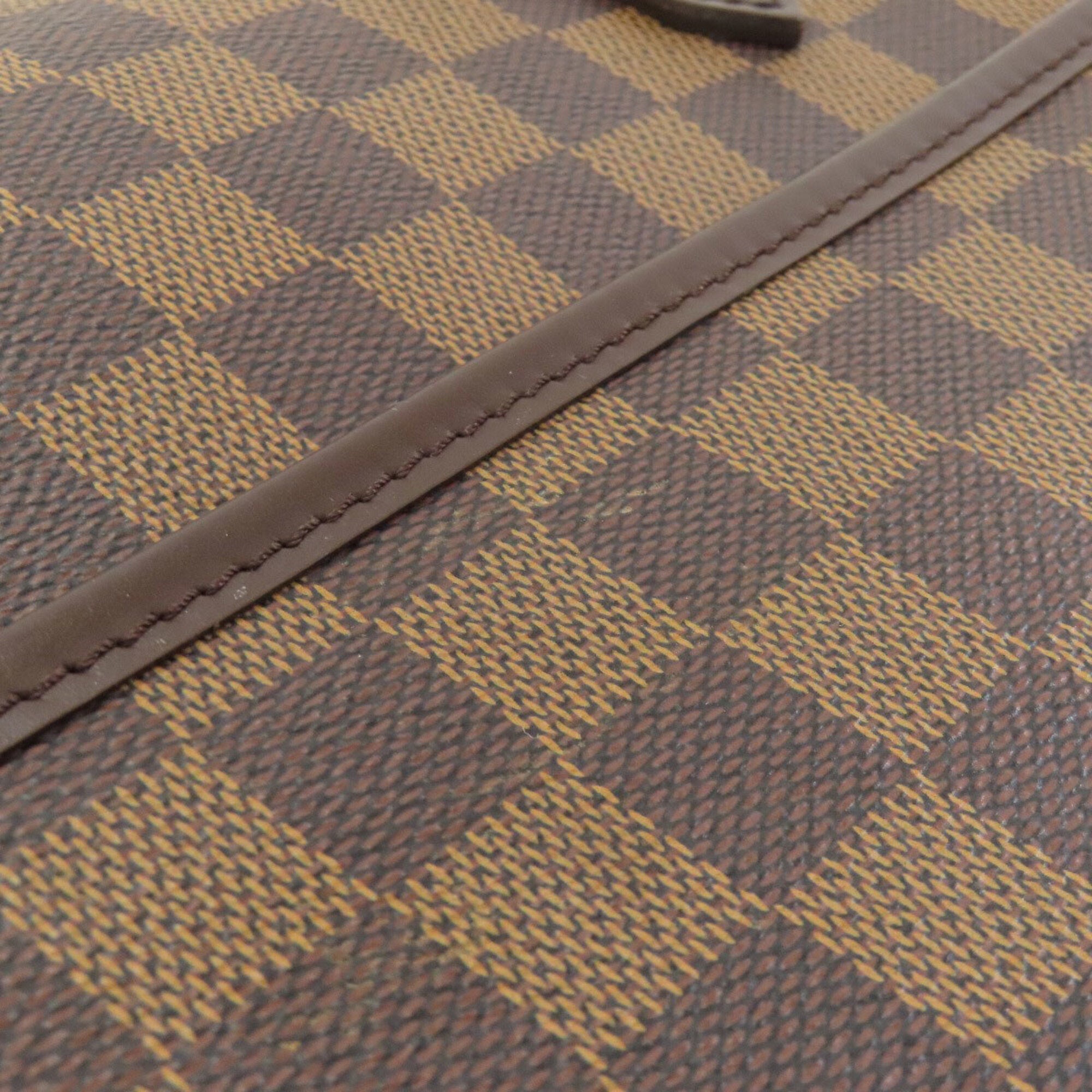 Louis Vuitton Damier Damier Canvas Ebene Damier Canvas Handbag (Pre-Owned)