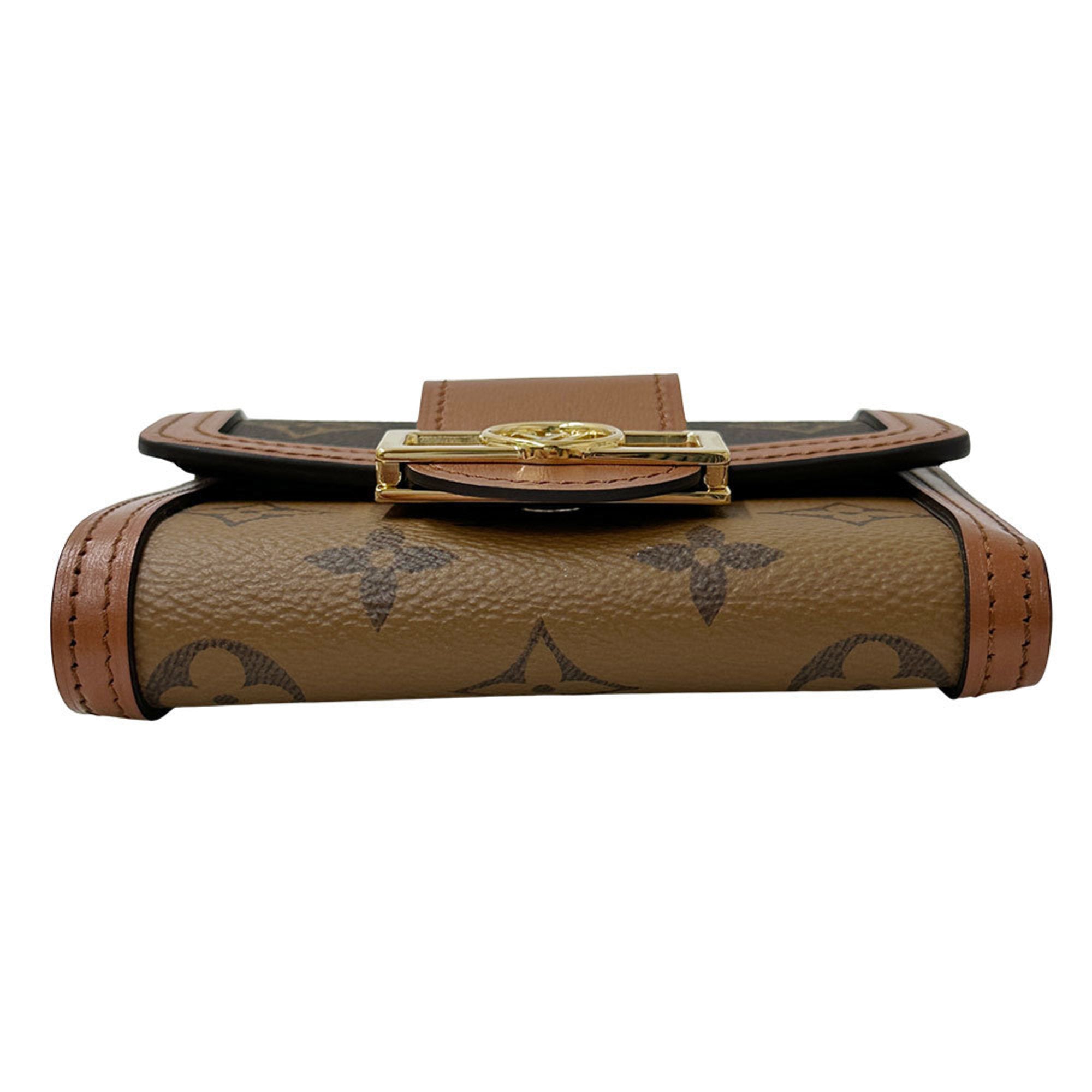 Louis Vuitton Monogram Reverse Monogram Reverse Wallet (Tri-Fold) (Pre-Owned)