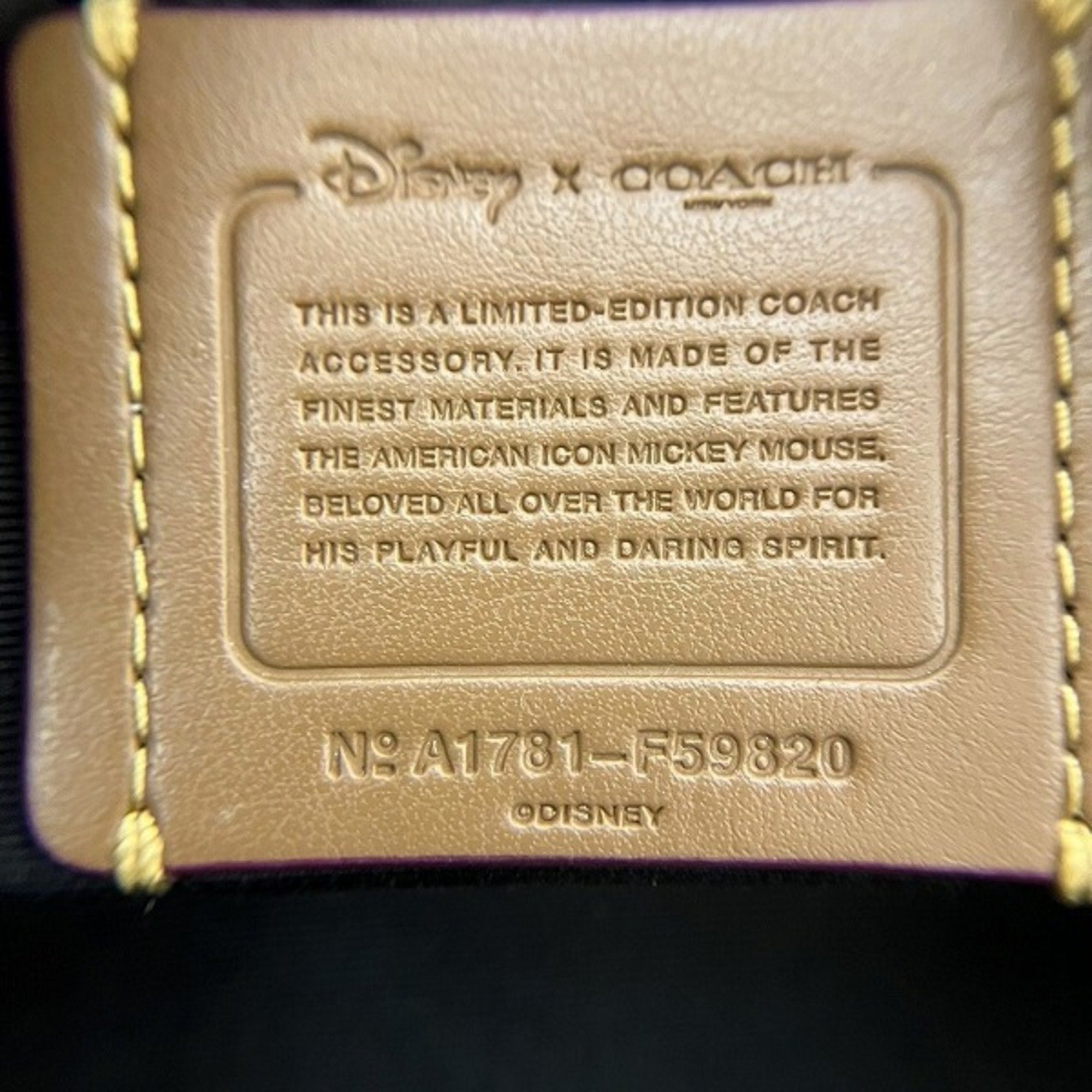 Coach Black Leather Pouch (Pre-Owned)