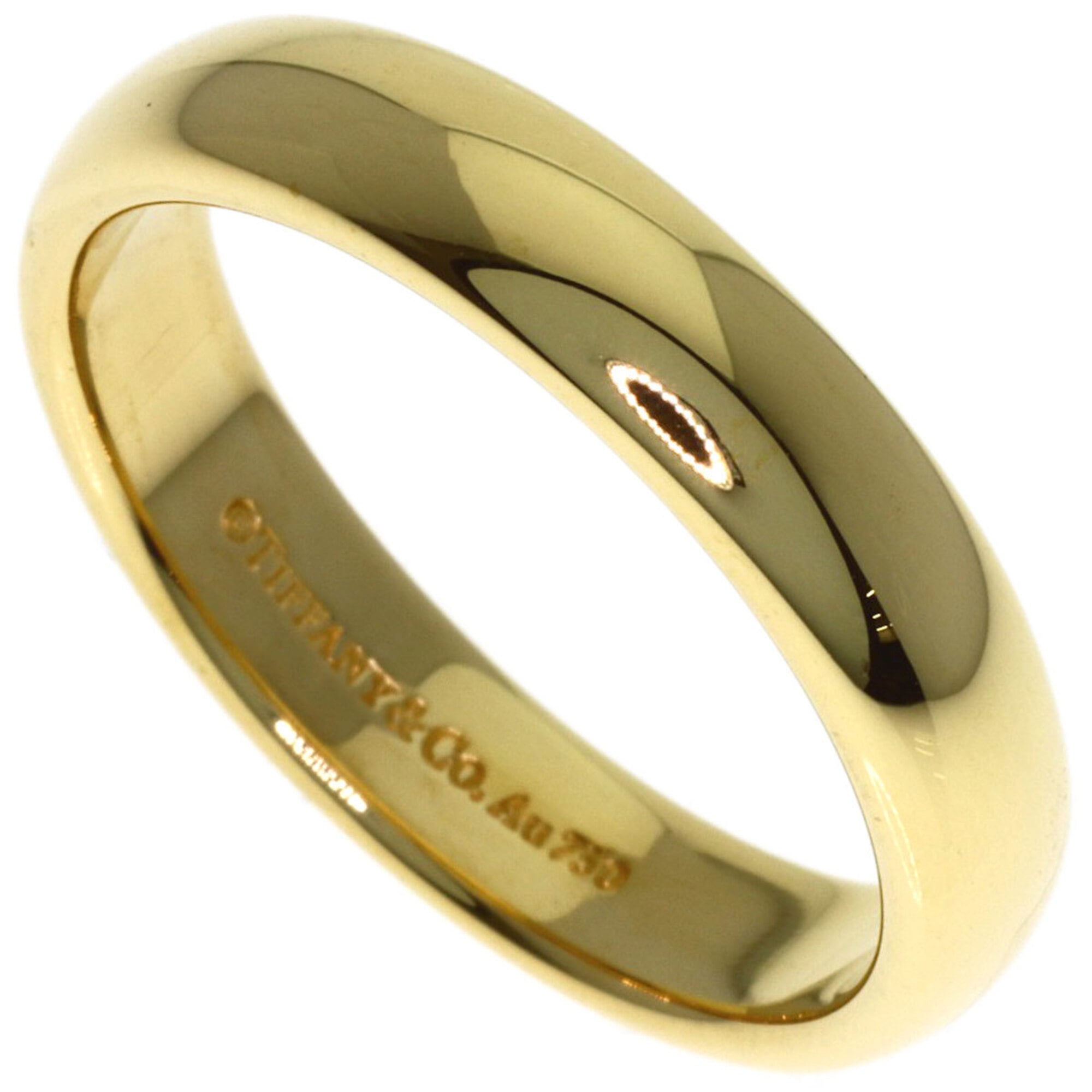 Tiffany Yellow Gold (18K) Band Ring (Pre-Owned)
