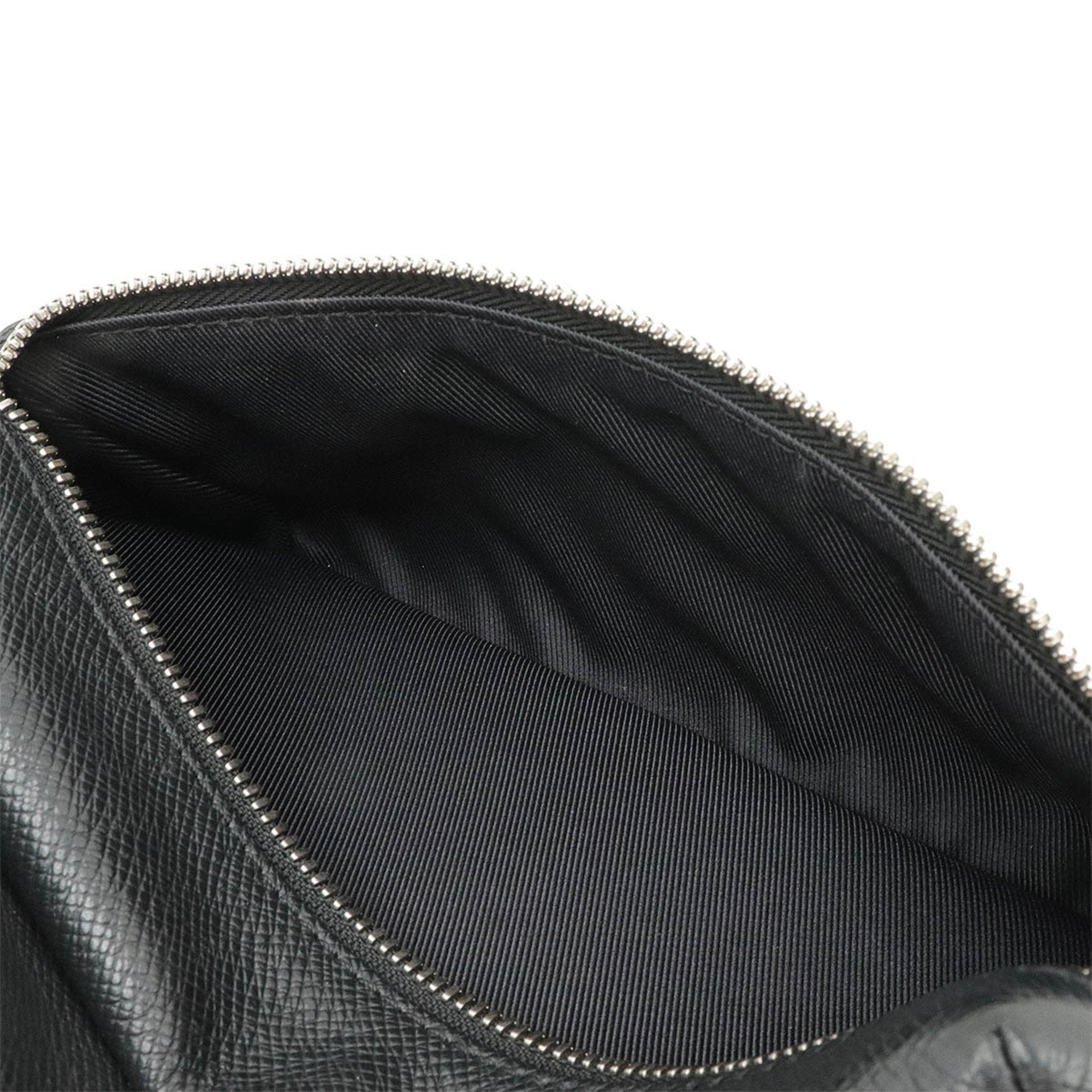Louis Vuitton Noir Monogram Eclipse Taiga Leather Fanny Pack (Pre-Owned)