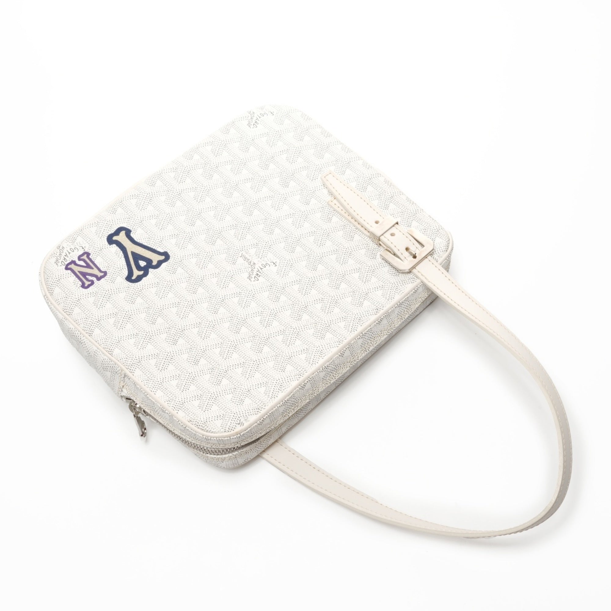 Goyard Yona White Handbag (Pre-Owned)