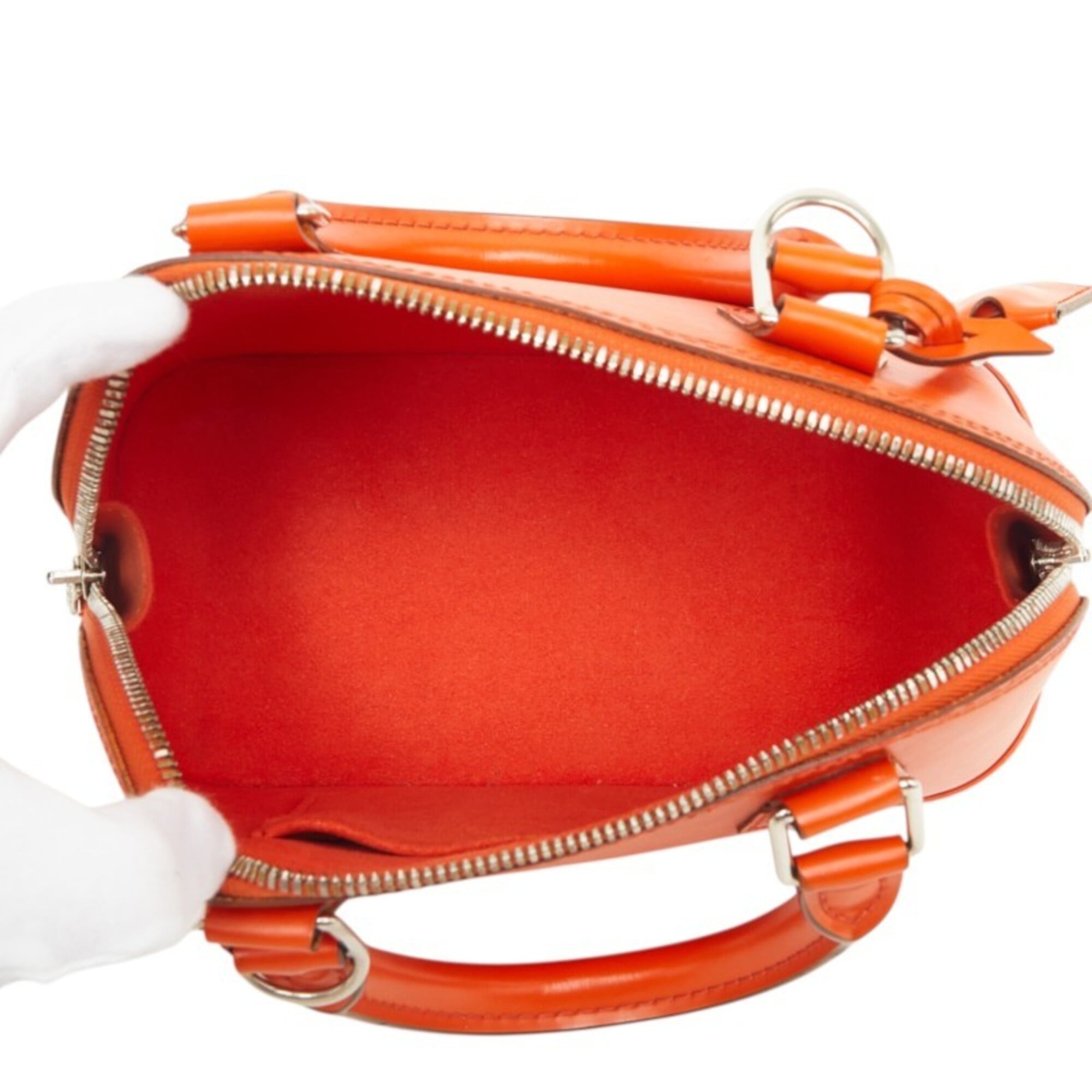Louis Vuitton Orange Pimont Epi Leather Handbag Shoulder Bag (Pre-Owned)