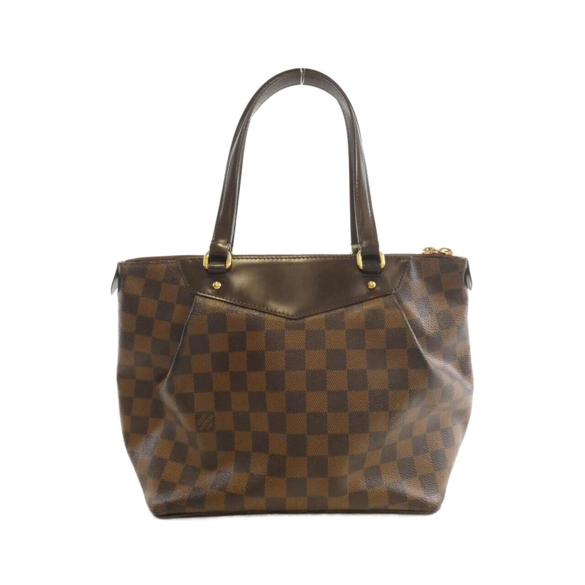 Louis Vuitton Brown Coated Canvas Handbag (Pre-Owned)