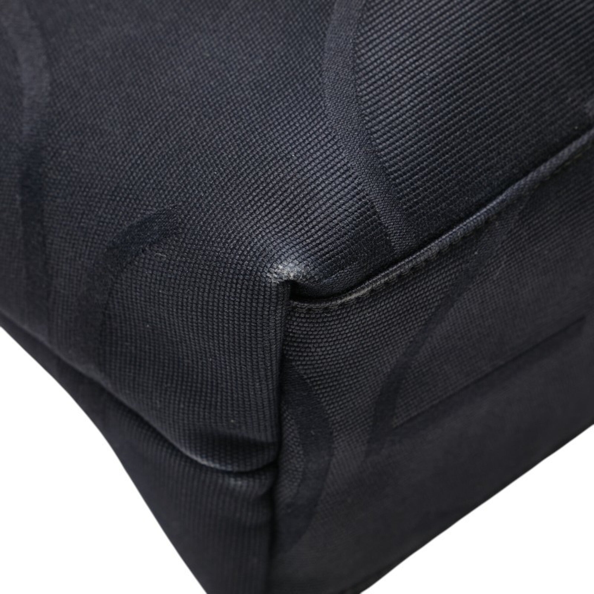 Gucci Black Canvas Tote Bag (Pre-Owned)