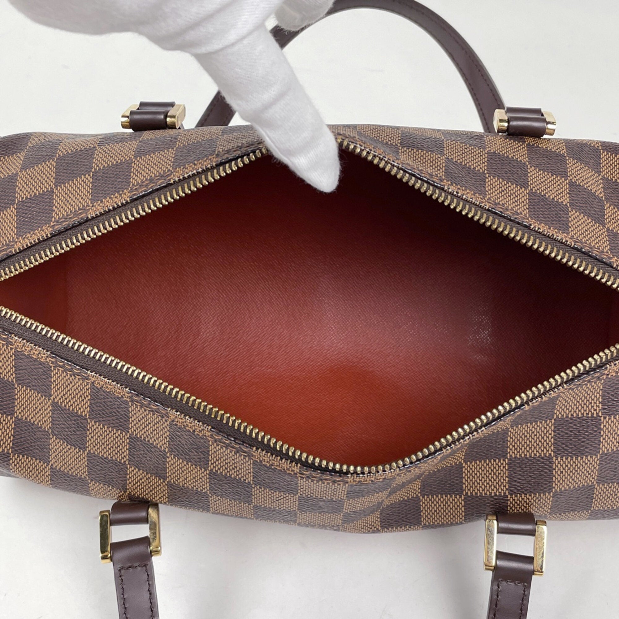 Louis Vuitton Brown Damier Canvas Damier Canvas Handbag (Pre-Owned)