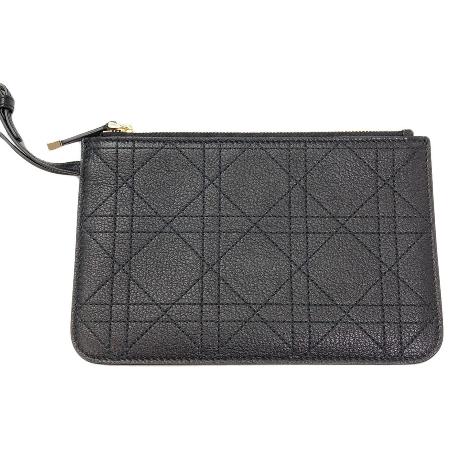 Christian Dior Black Leather Handbag (Pre-Owned)