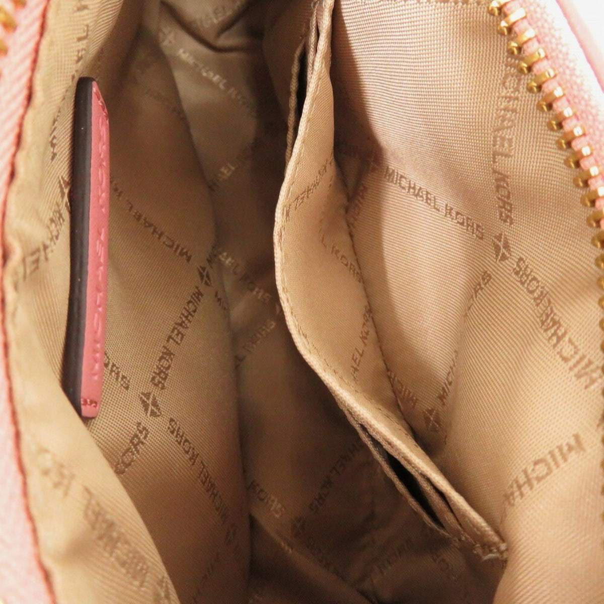Michael Kors Pink Pvc Nylon Shoulder Bag (Pre-Owned)