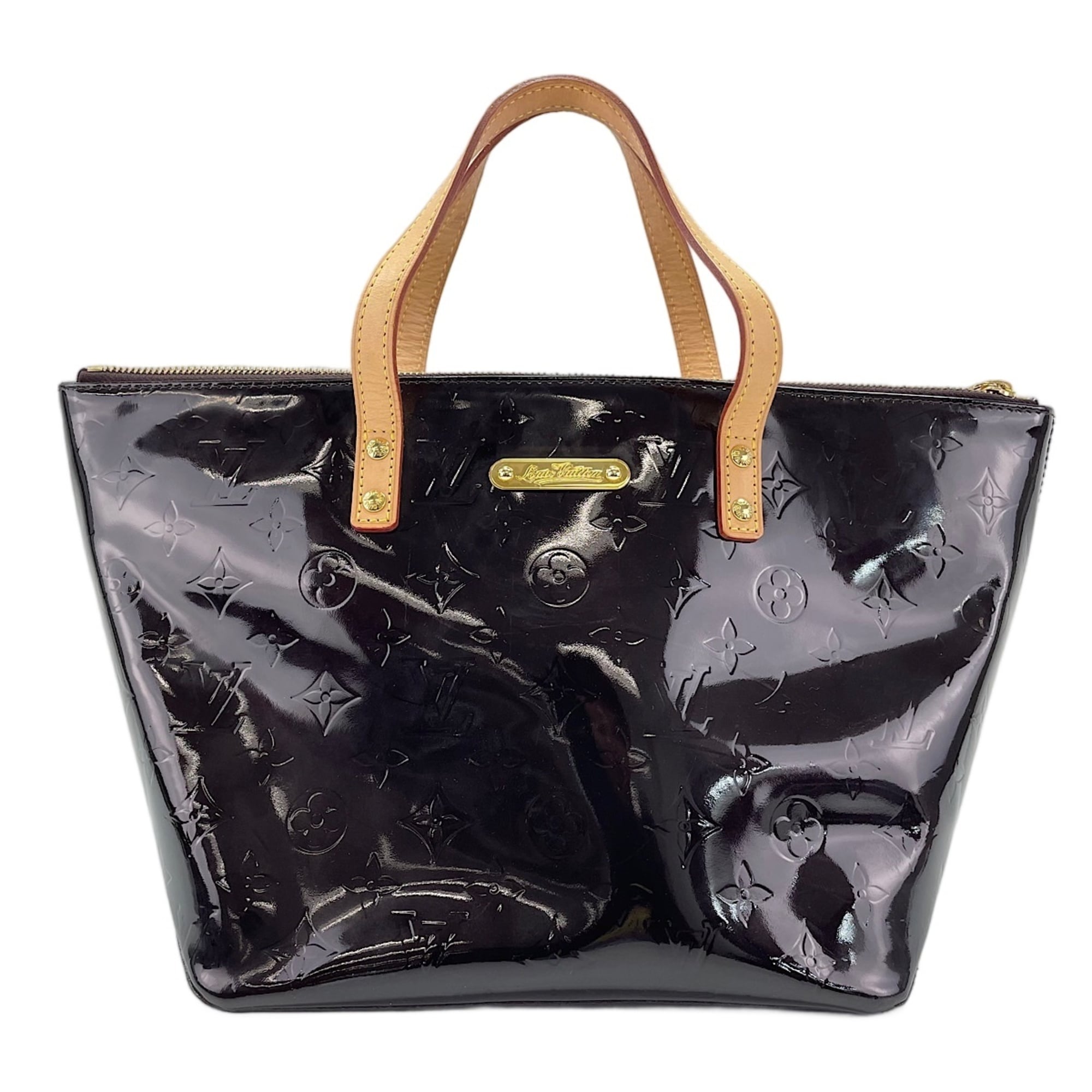 Louis Vuitton Purple Handbag (Pre-Owned)