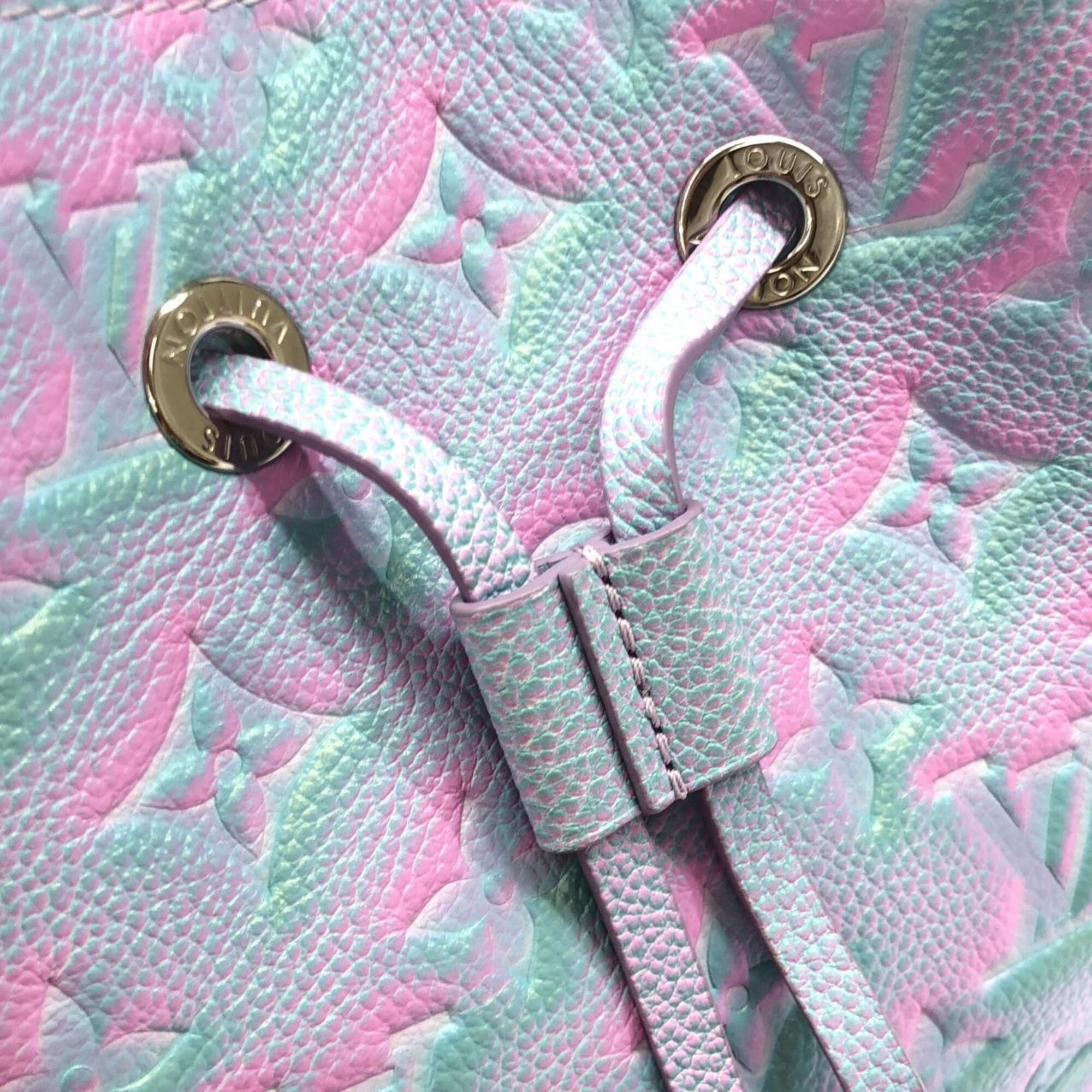 Louis Vuitton Monogram Empreinte Lilac Monogram Empreinte Shoulder Bag (Pre-Owned)