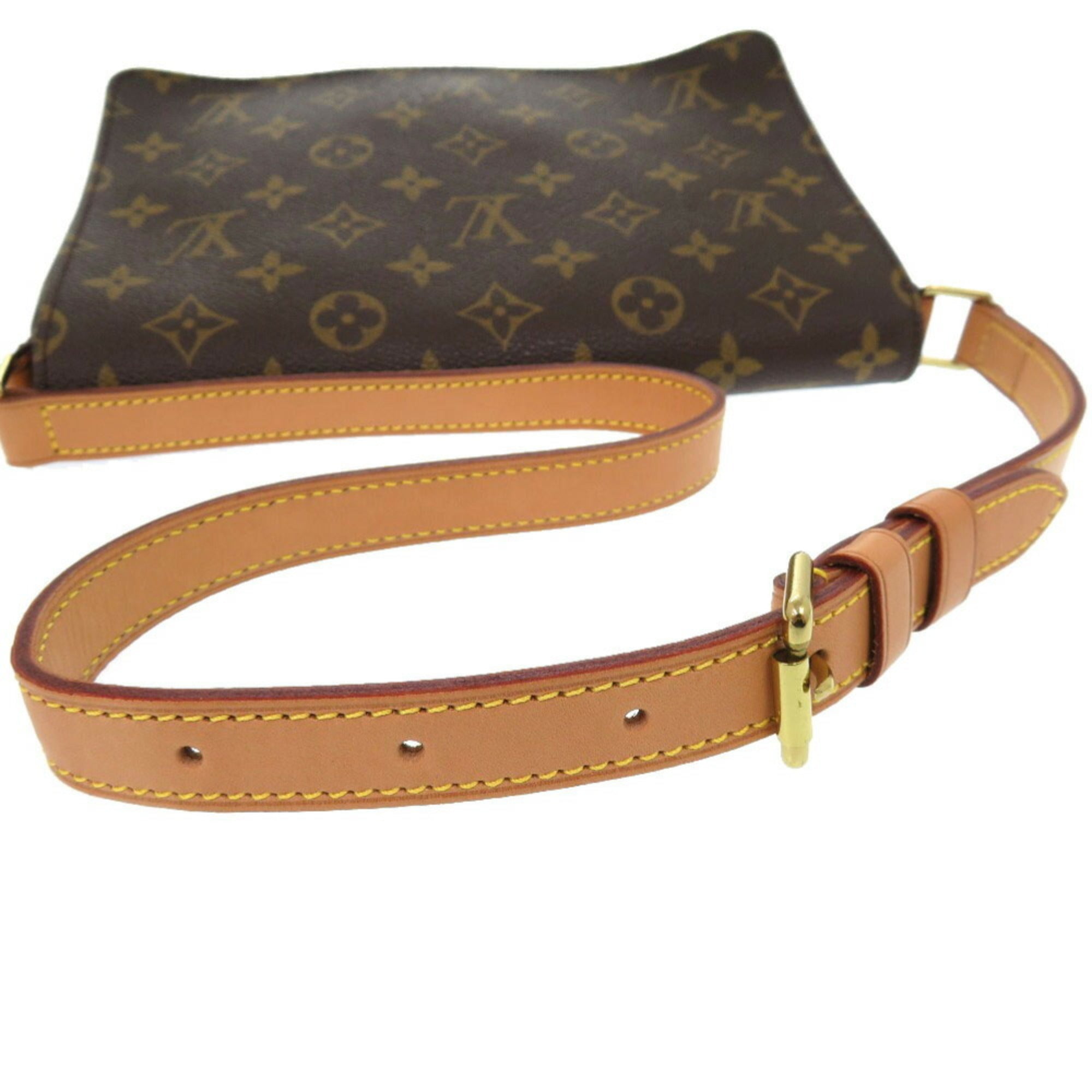 Louis Vuitton Brown Monogram Shoulder Bag (Pre-Owned)