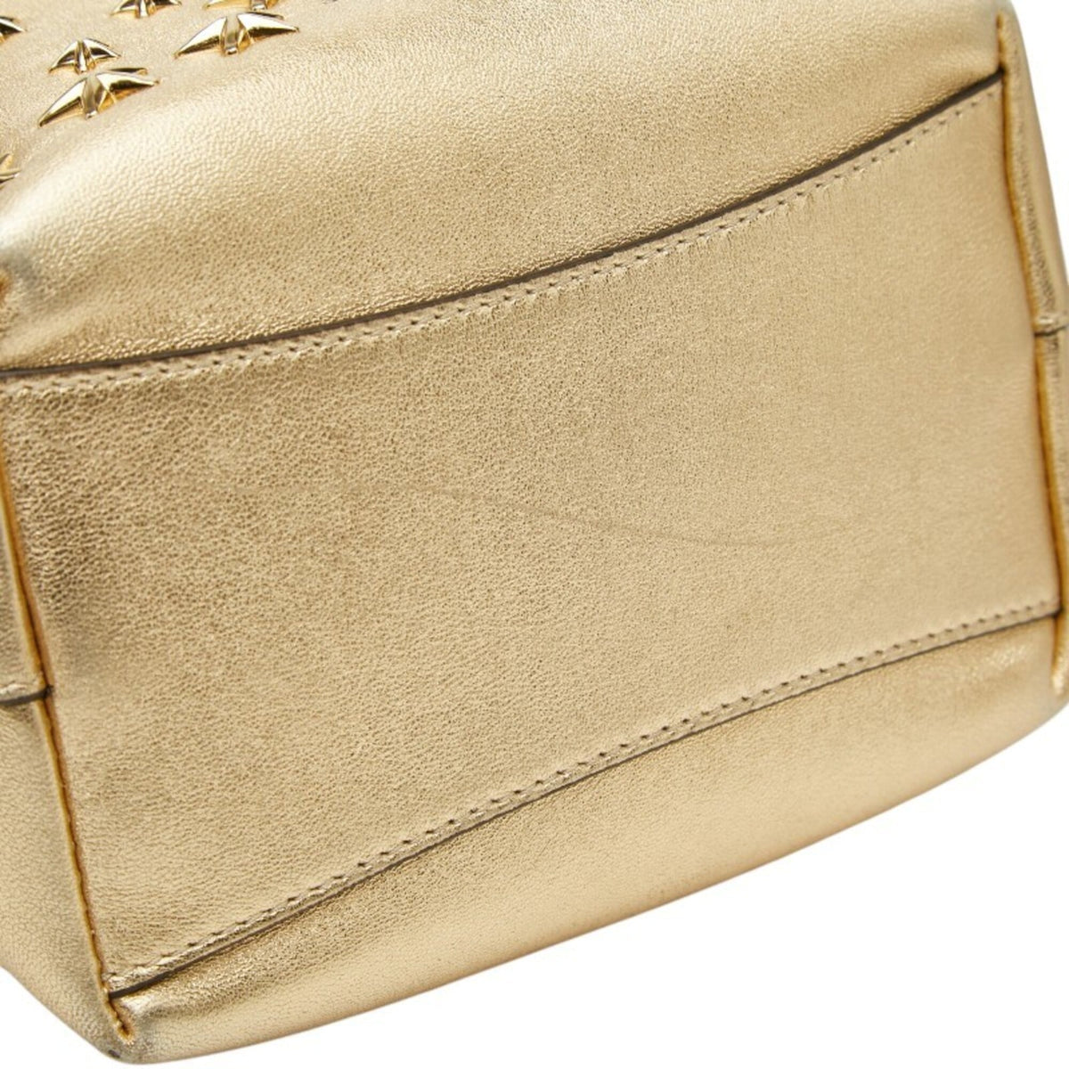 Jimmy Choo Leather Handbag Shoulder Bag (Pre-Owned)