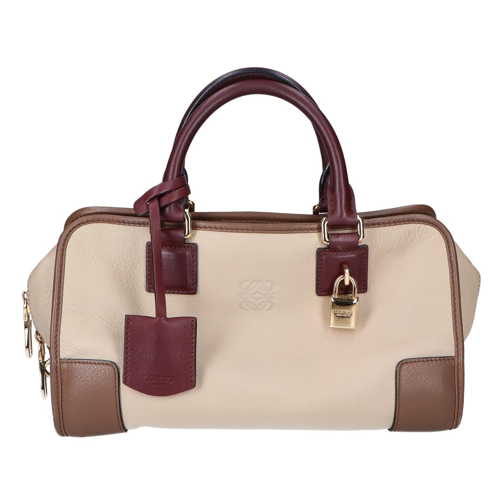 Loewe Beige Leather Handbag (Pre-Owned)