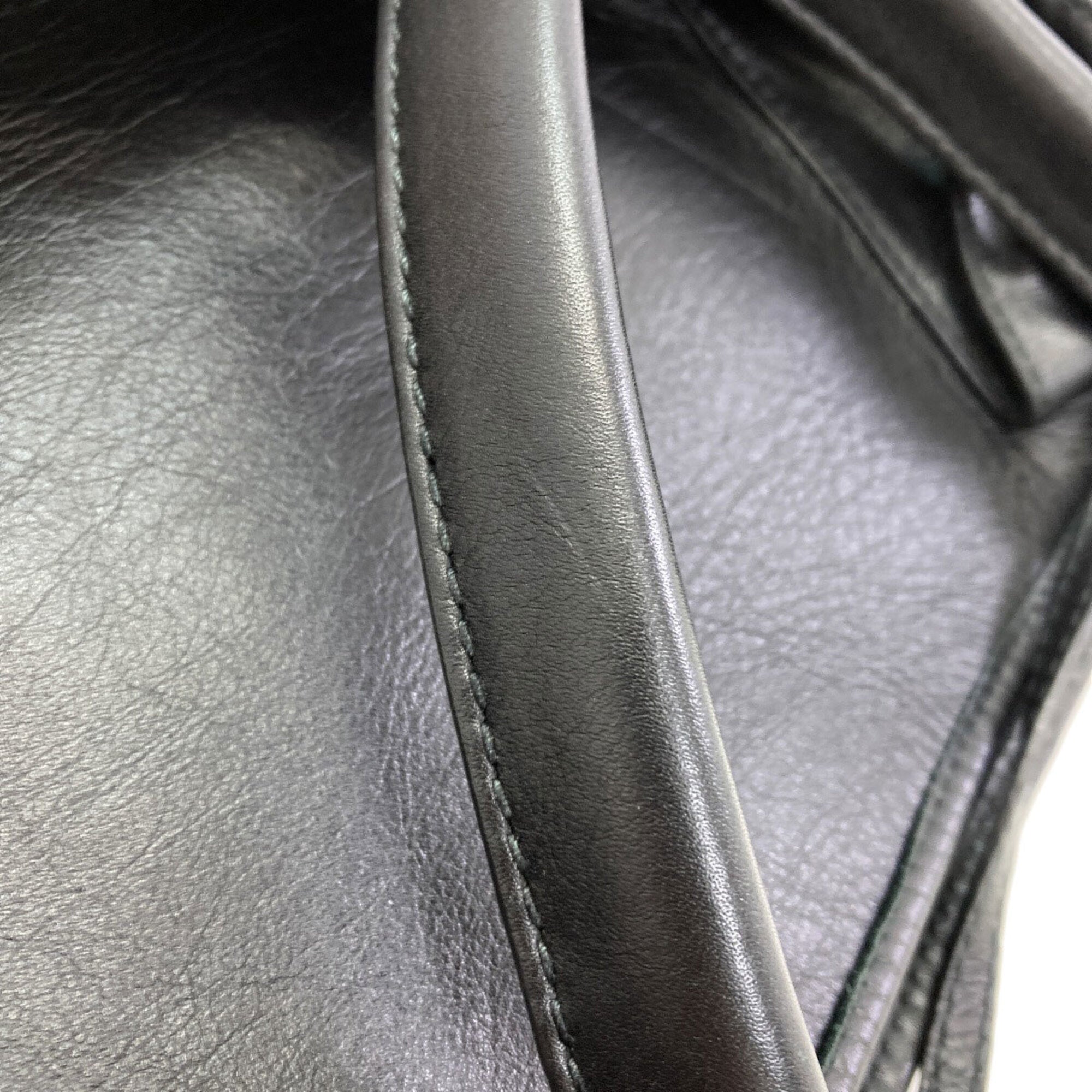 Balenciaga Black Leather Handbag (Pre-Owned)