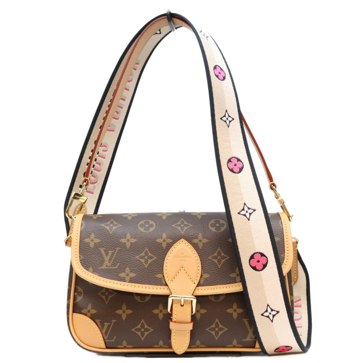 Louis Vuitton Brown Monogram Shoulder Bag (Pre-Owned)