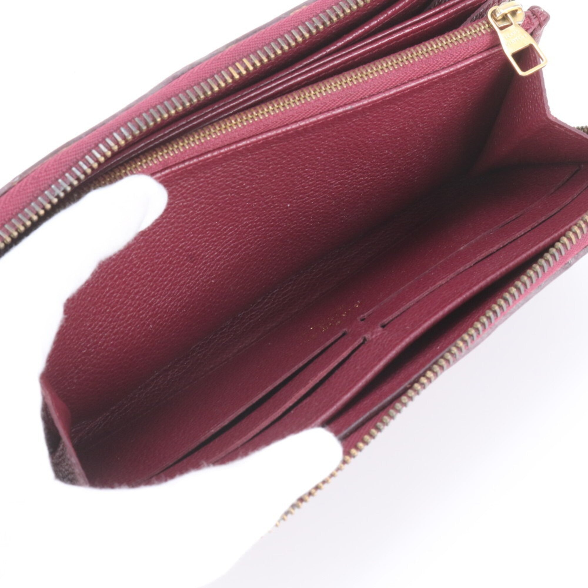 Louis Vuitton Aurore Leather Long Wallet (Bi-Fold) (Pre-Owned)